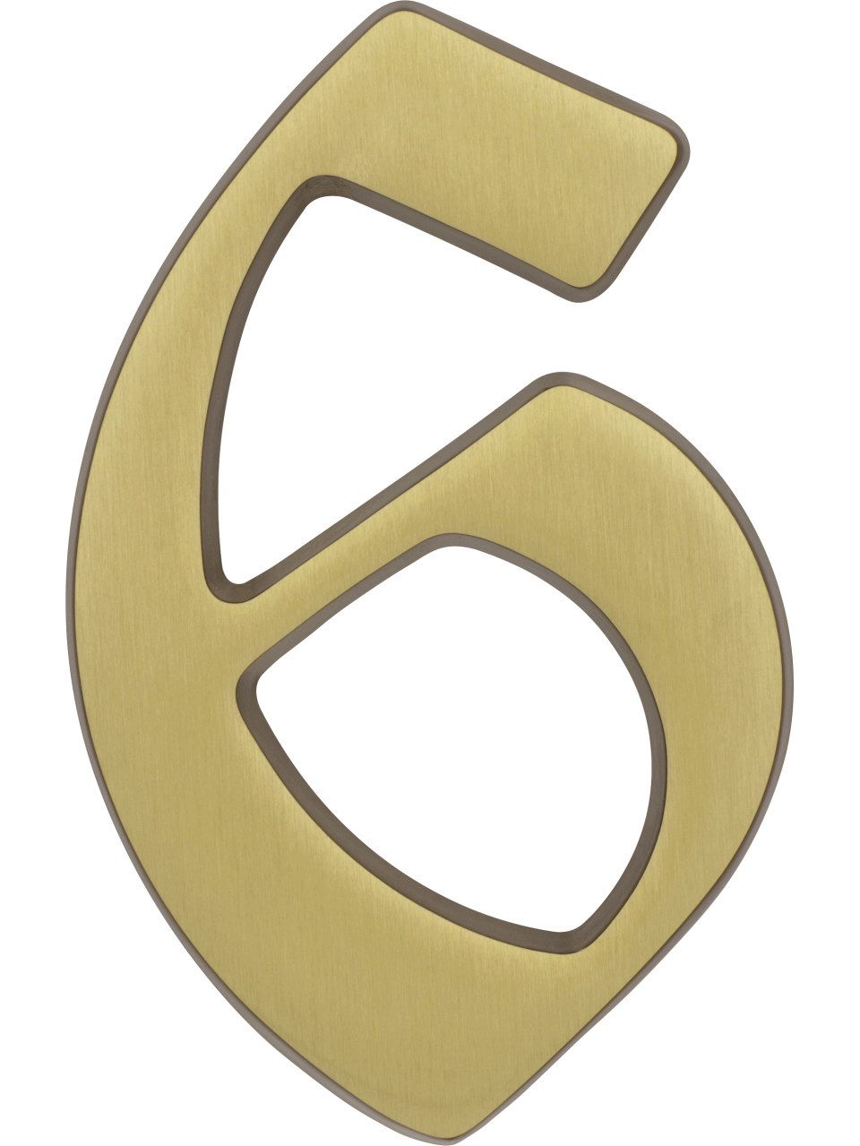 Alpertec Hausnummer Alpertec Hausnummer 6 Bronze