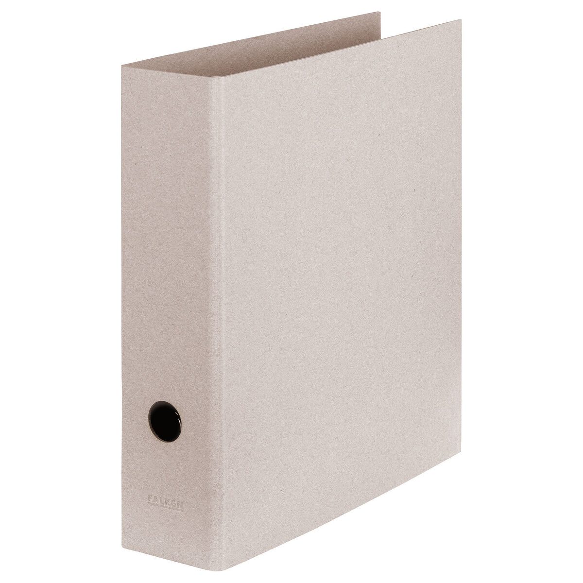 Falken Aktenordner Ordner Pure Raw - A4 8 cm grau.