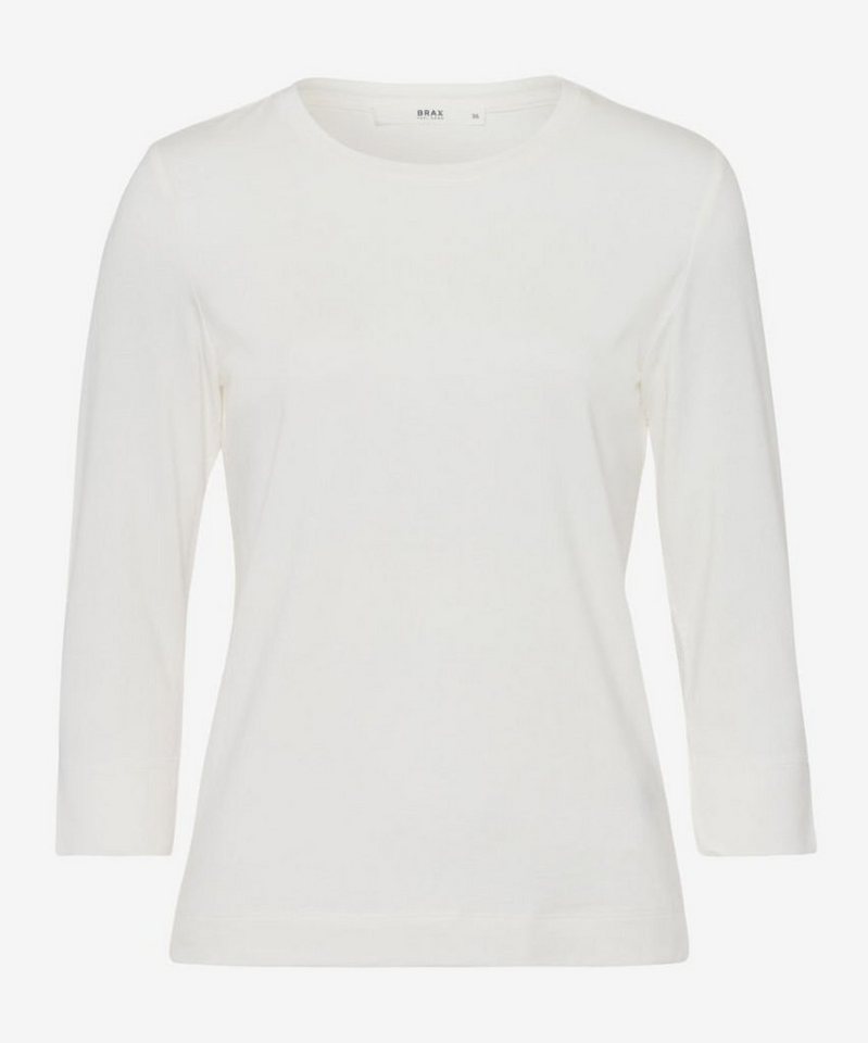 Brax Kurzarmshirt Style CARINA, Cleanes Shirt in feiner  Cotton-Modal-Qualität