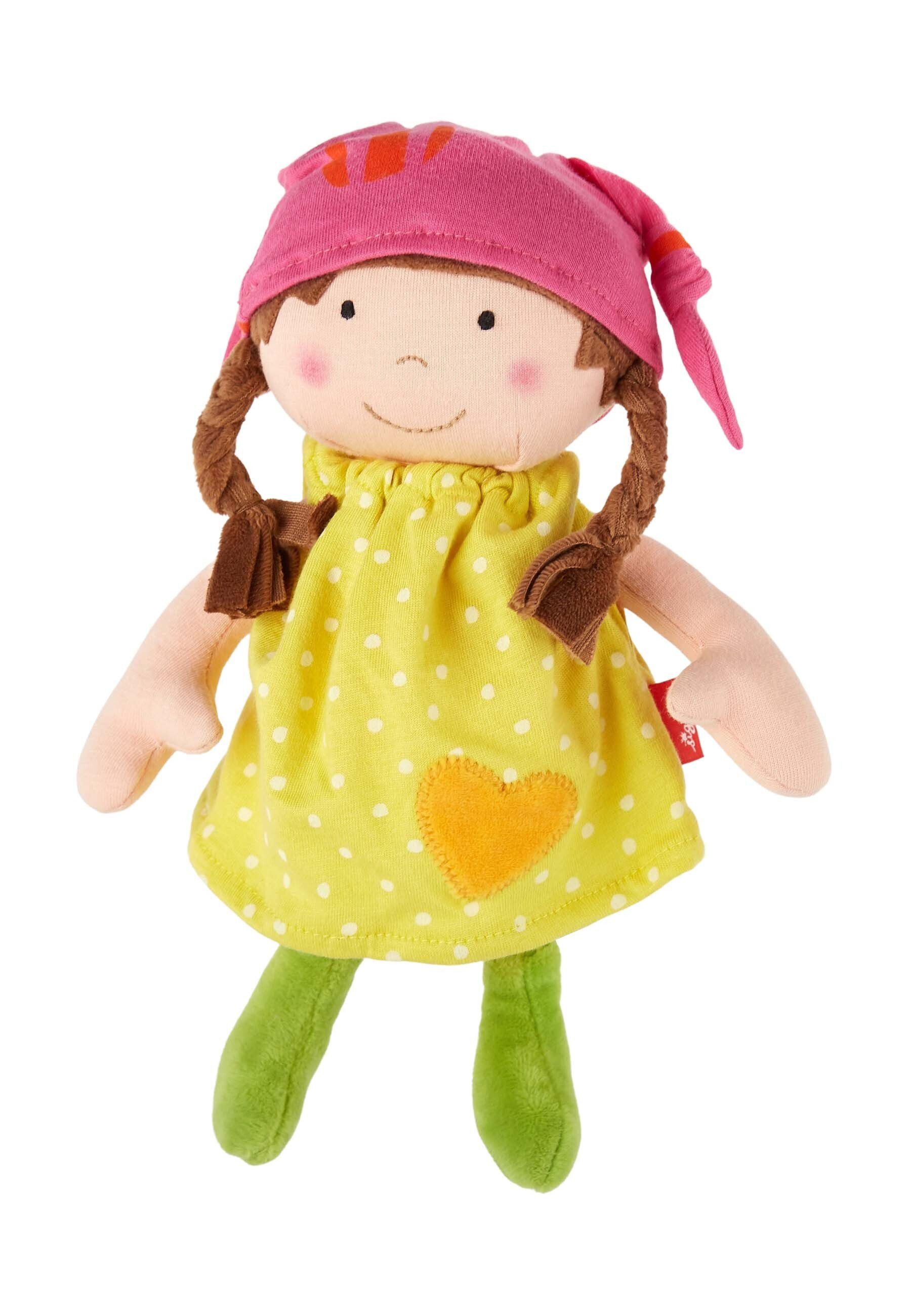 Sigikid Stoffpuppe Brenda Bilipup, 23 cm für Babys und Kinder Mädchen (1-tlg)