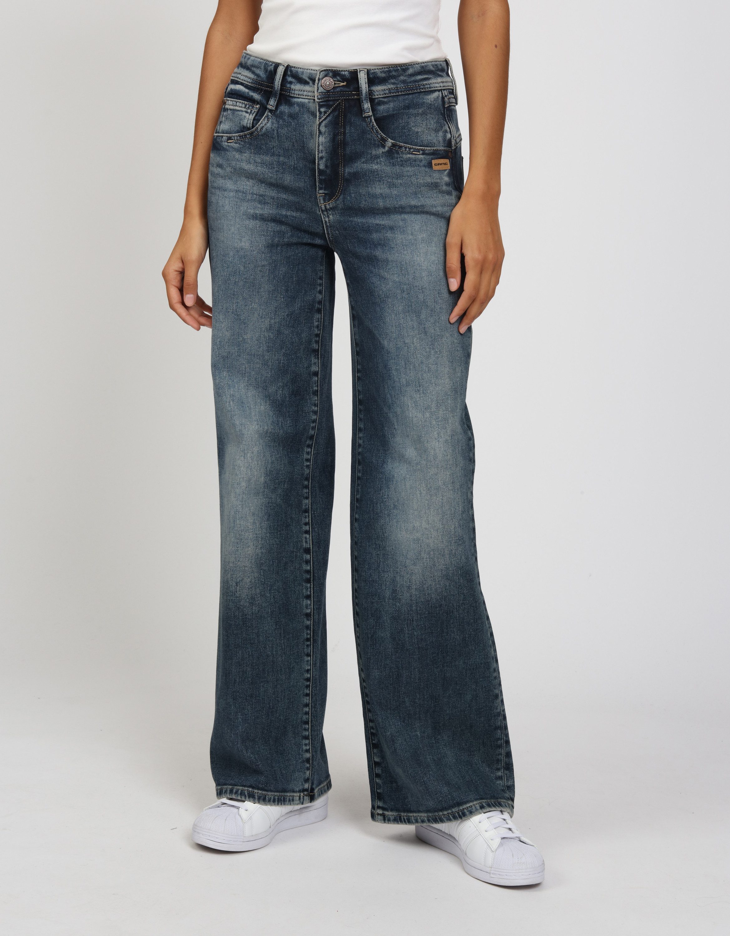 GANG Weite Jeans GANG Jeans Wide Fit 94AMELIE WIDE günstig online kaufen