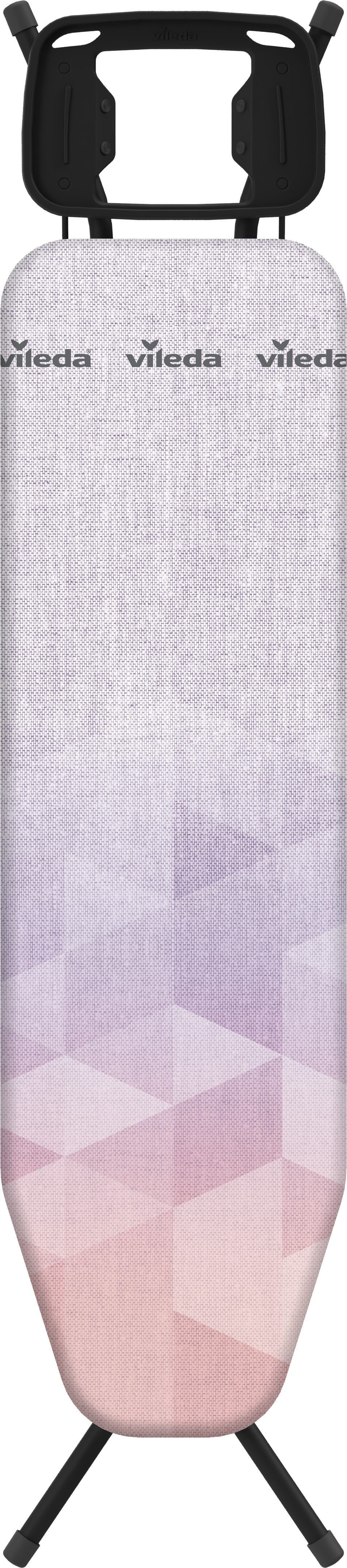 Vileda Bügelbrett Vileda DIAMOND S, Bügelfläche 114x33 cm, mit spezieller Titanbeschichtung
