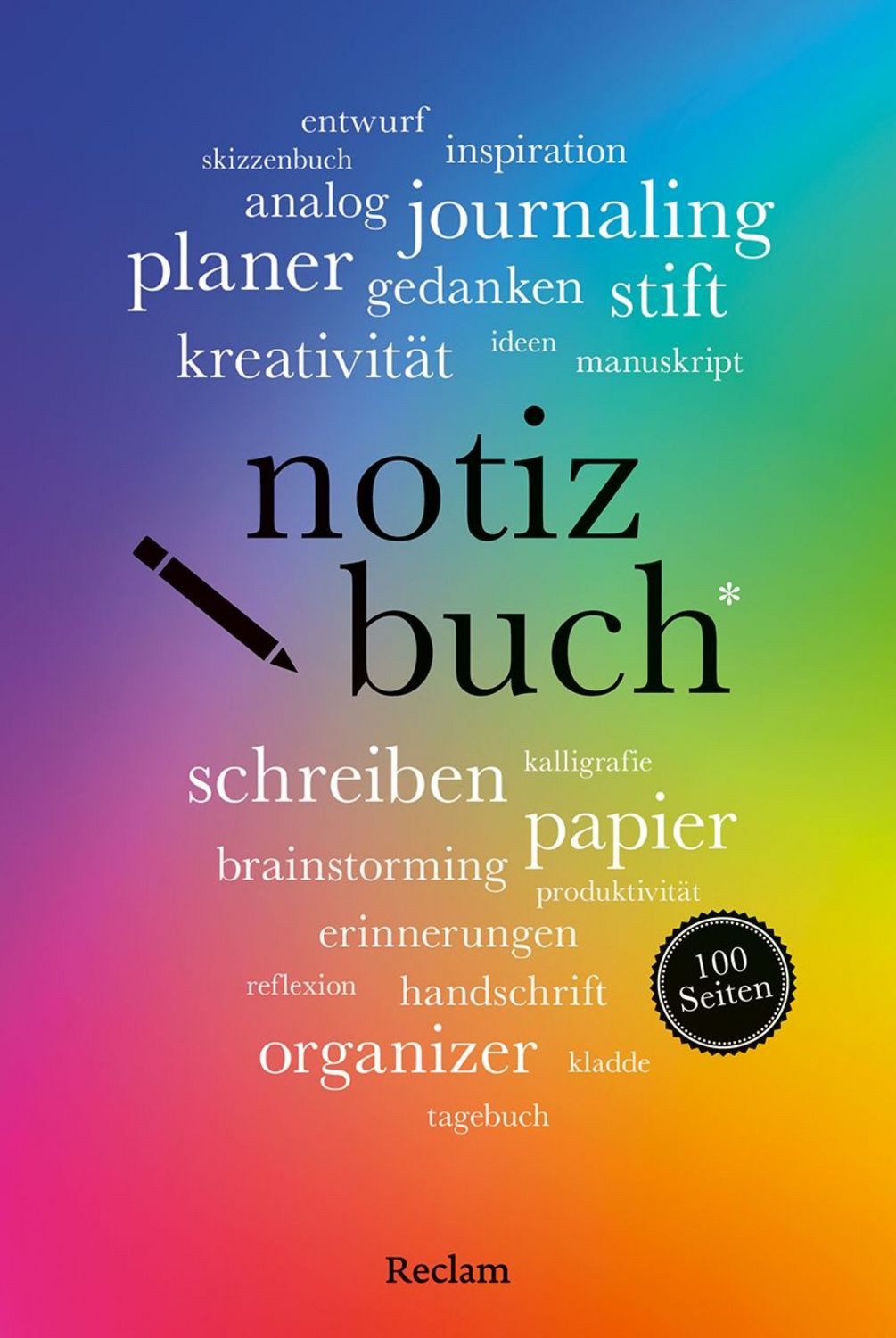 Tagebuch 100 Seiten. Notizbuch