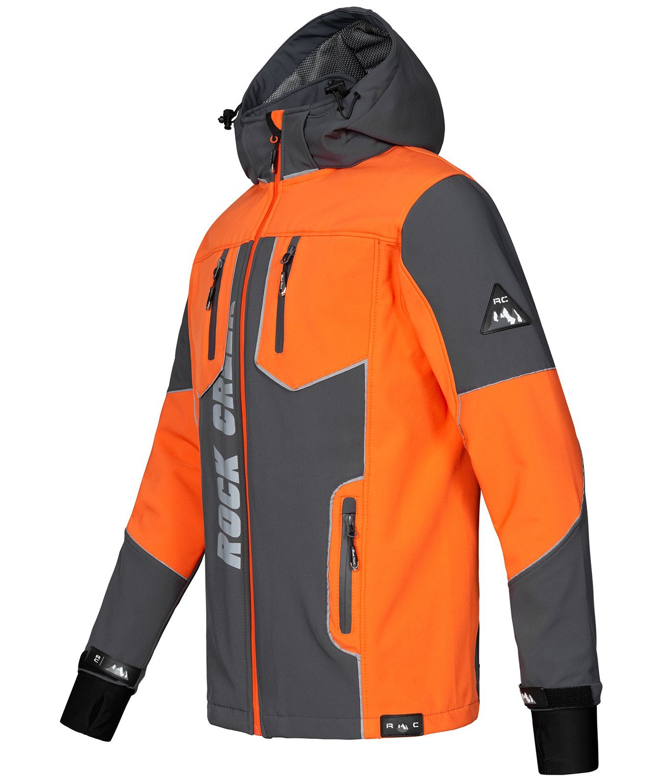 Rock Creek Softshelljacke Herren Softshelljacke Wanderjacke H-237 günstig online kaufen