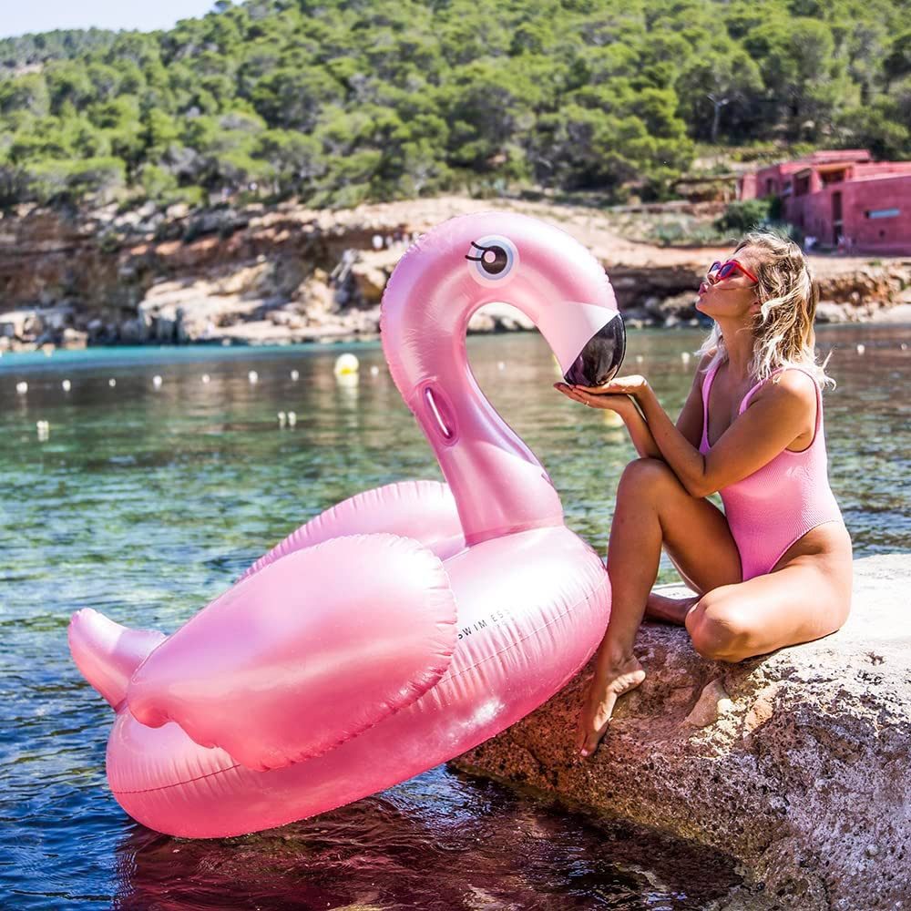 Swim Essentials - Aufblasbarer Flamingo 150x115cm günstig online kaufen