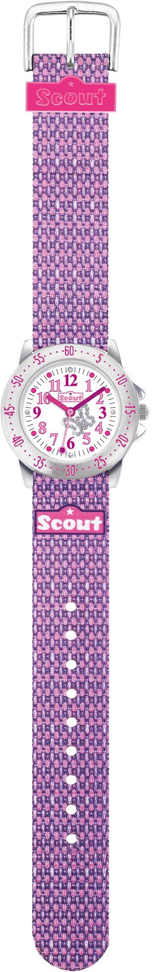 Scout Quarzuhr Achtion Girls, 280378006, Lernuhr, ideal auch als Geschenk | Quarzuhren