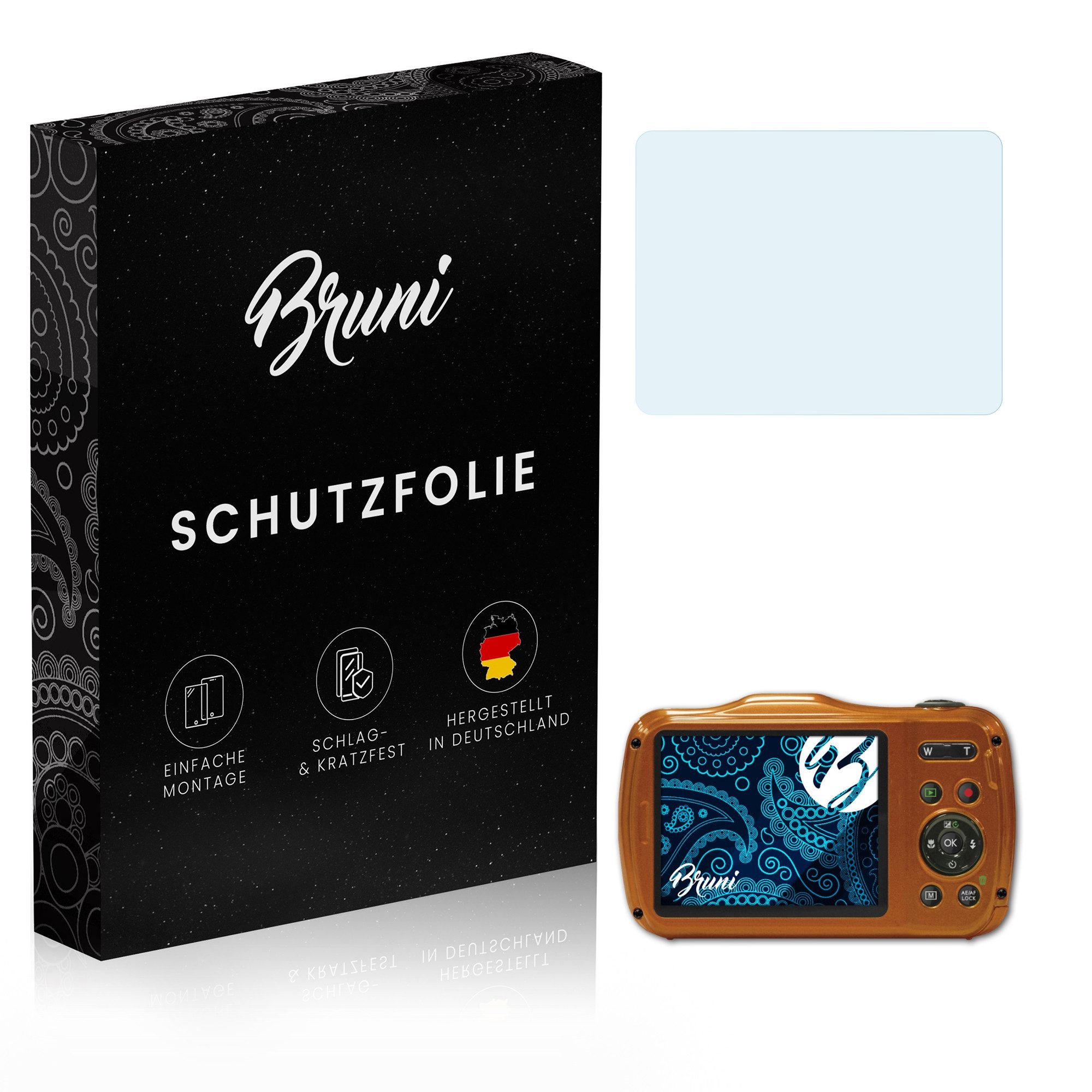 Schutzfolie Glasklare Displayschutzfolie für Sportsline 100