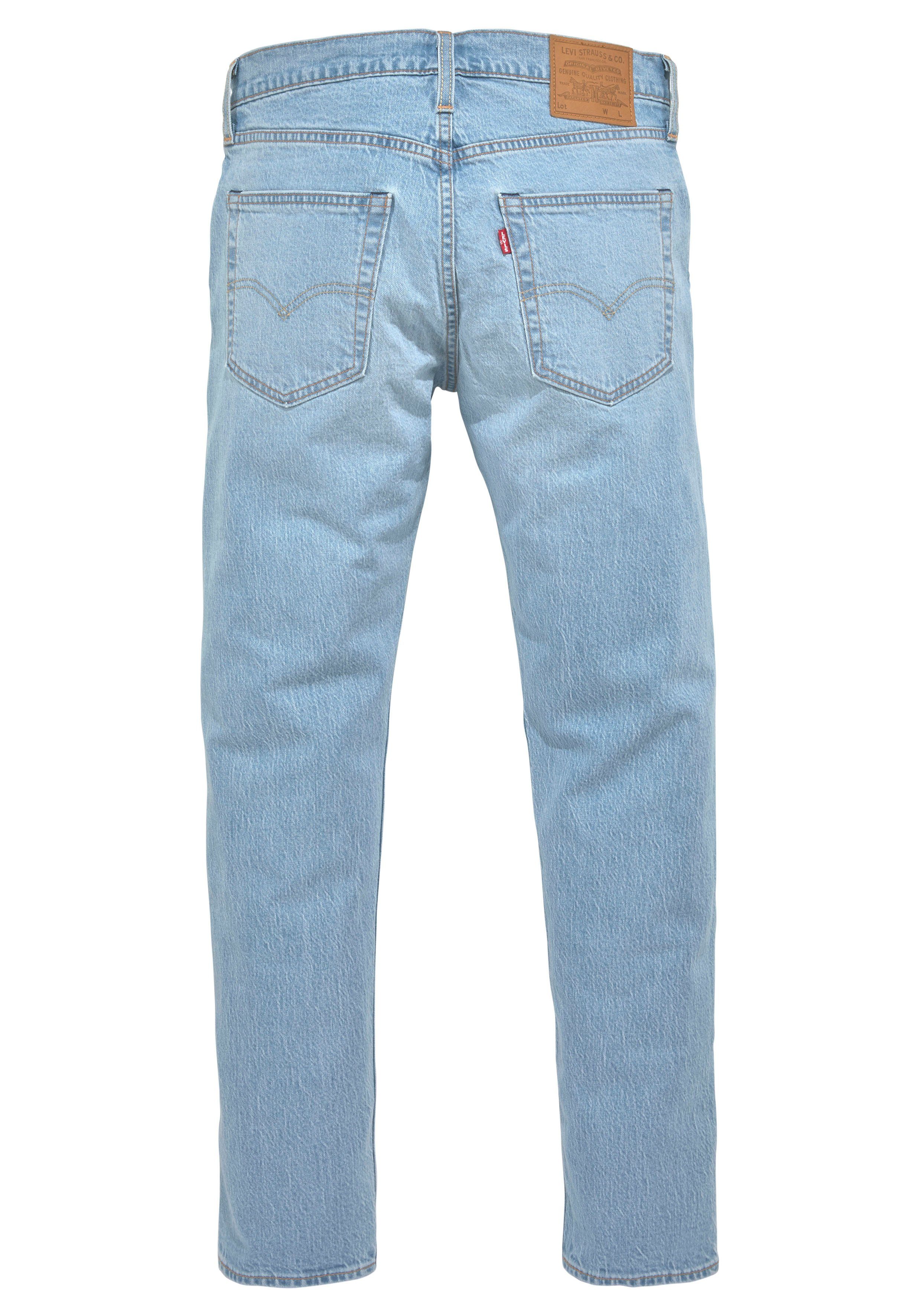 Markenlabel Slim Levi's® Taper Fit 512 Tapered-fit-Jeans light mit blue