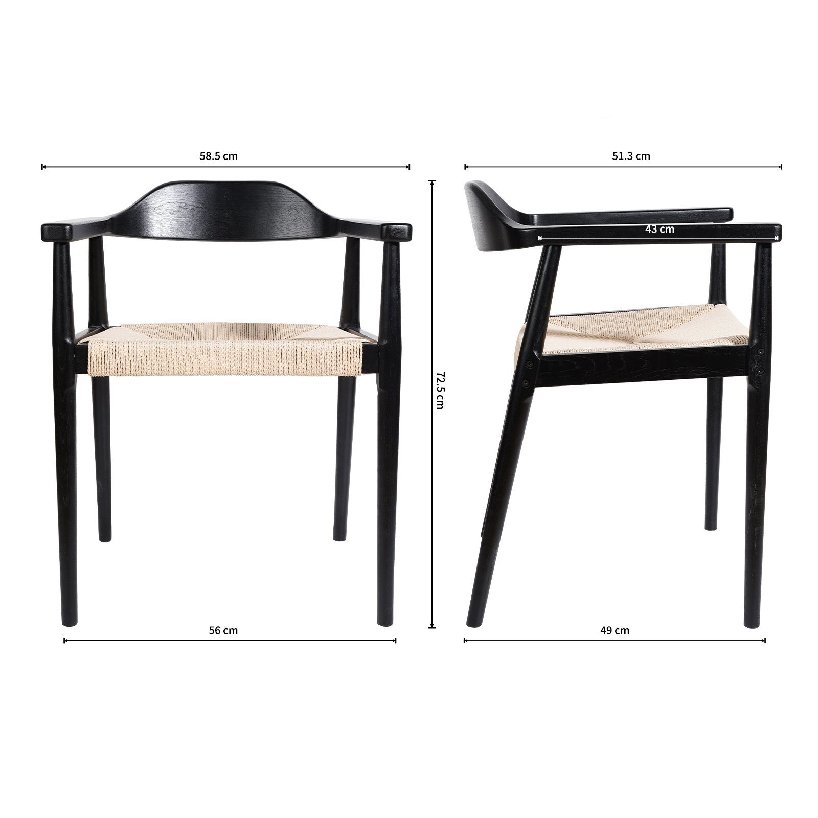 LIM HOME Esszimmerstuhl SW010 (Packung, 2 günstig online kaufen