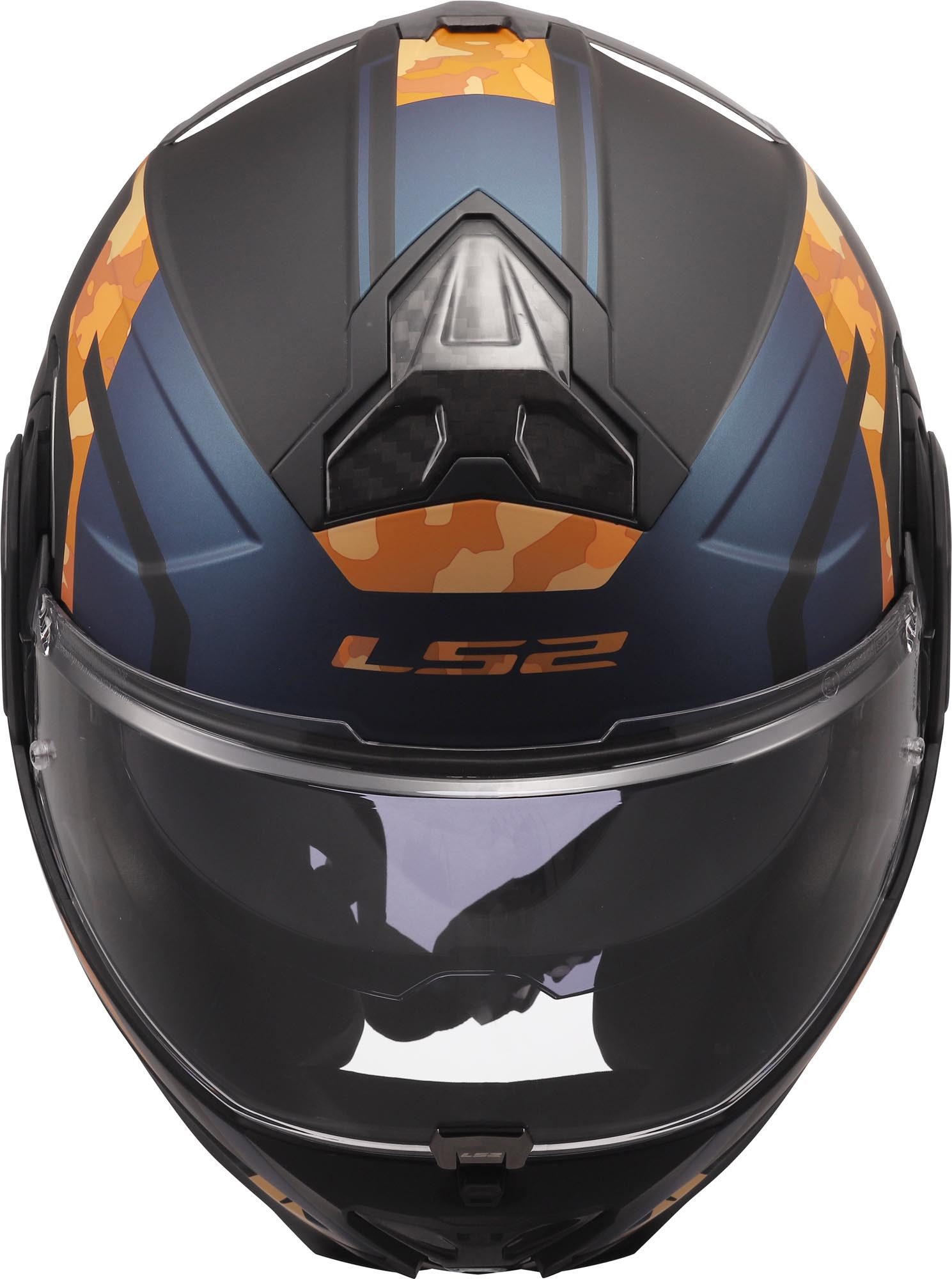 LS2 Motorradhelm FF910 Advant II Glide Klapphelm, Atmungsaktiv