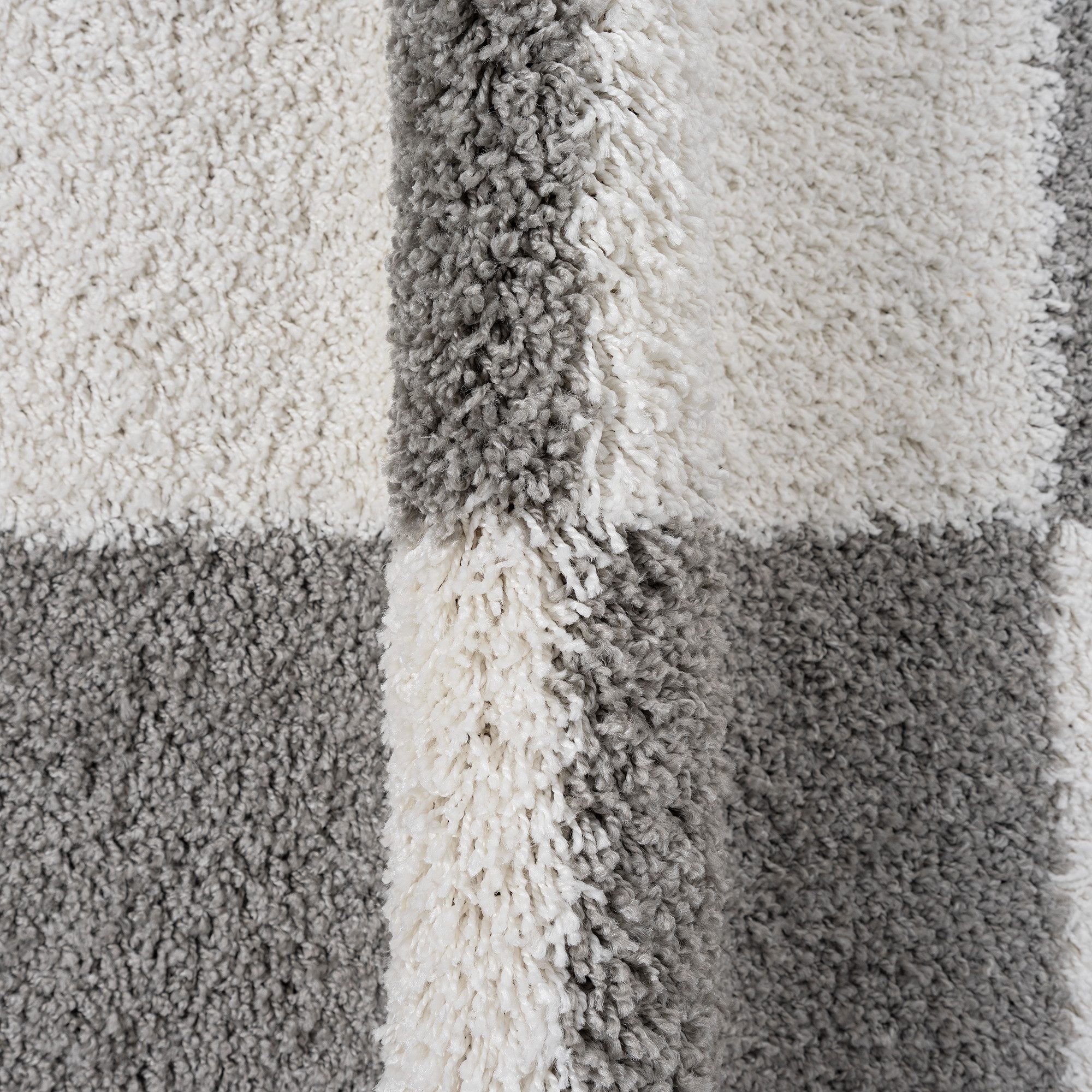 Sanat Hochflor-Teppich Milano 1254, auch als Läufer und in Rund, rund, Höhe: 30 mm, Langflor, Shaggy, Wohnzimmer, Schlafzimmer, fußbodenheizungsgeeignet – Bild 4 von 5