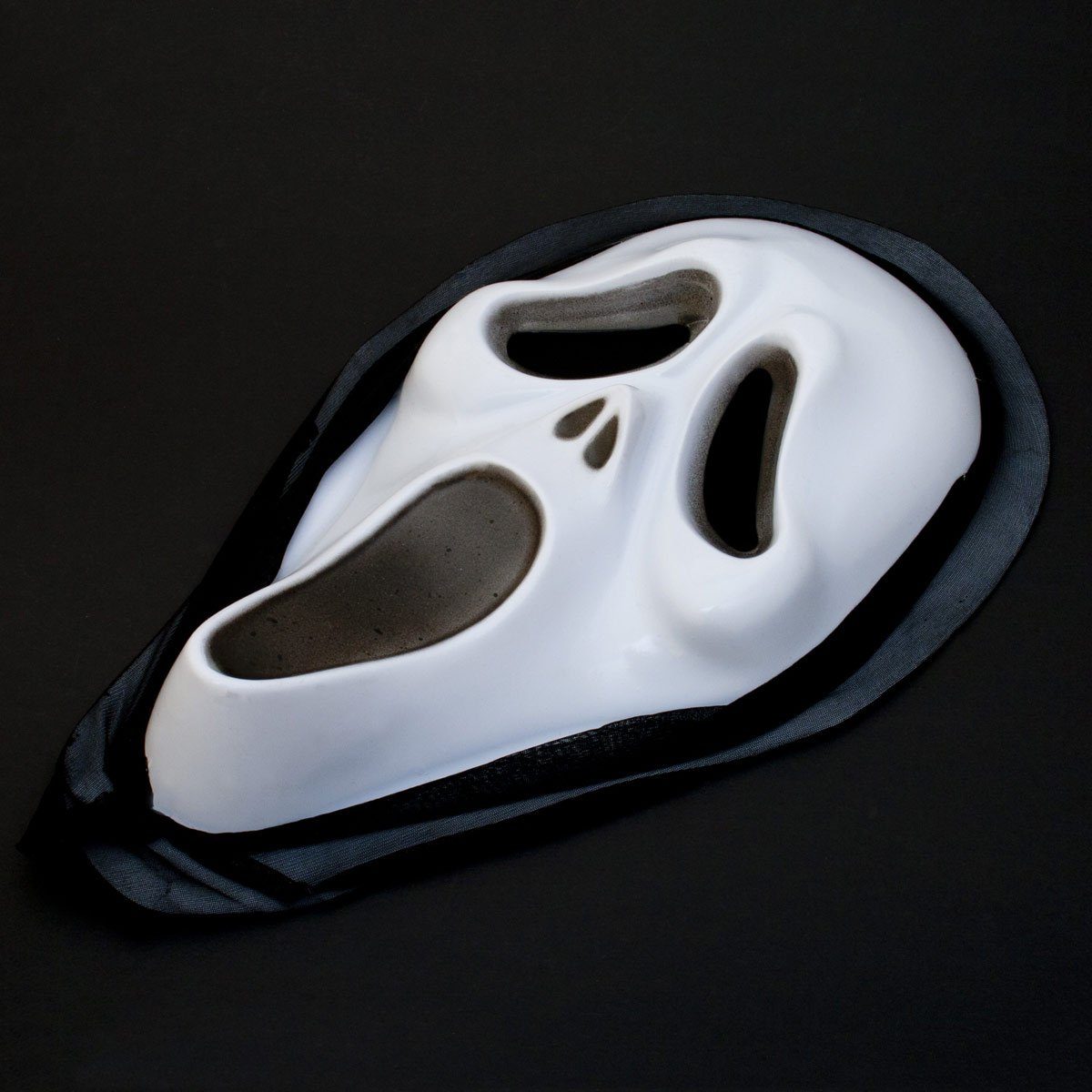 Goods+Gadgets Kostüm Scream Maske – Horror Maske für Grusel Kostüm und Halloween Partys, Horror Halloween Maske