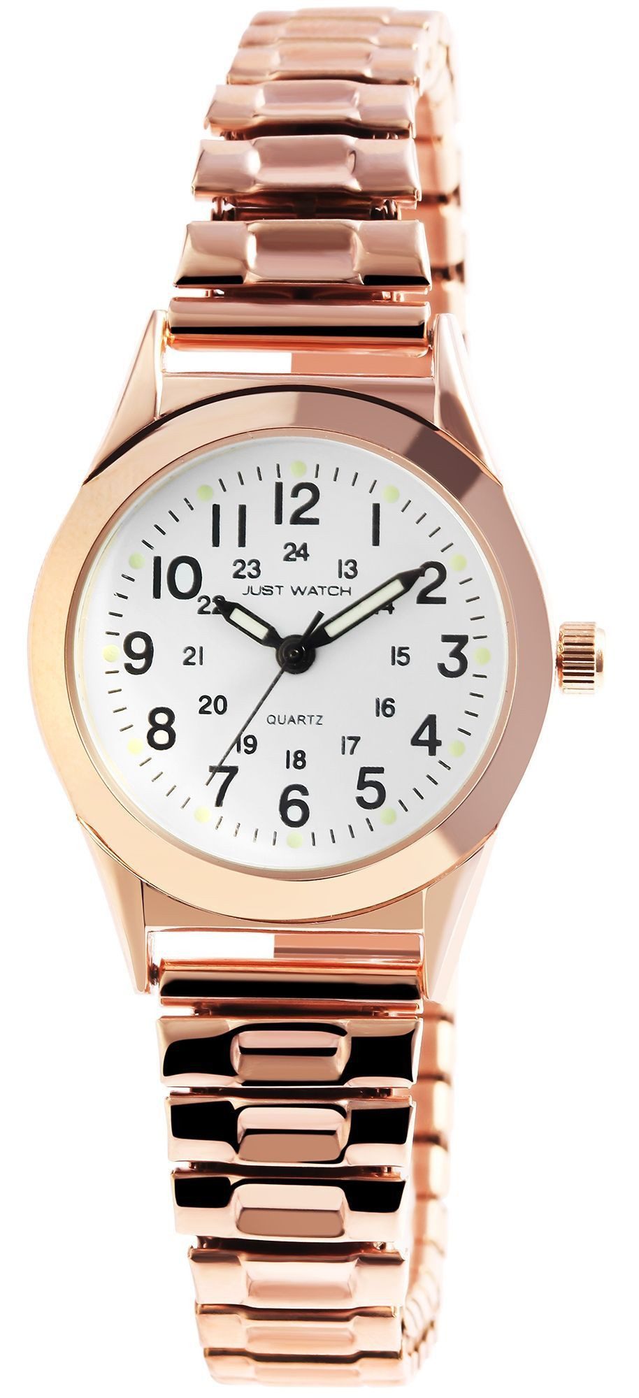 JUST WATCH Quarzuhr May mit Edelstahlzugband, 3 ATM, Mineralglas, D: 27,5 m günstig online kaufen