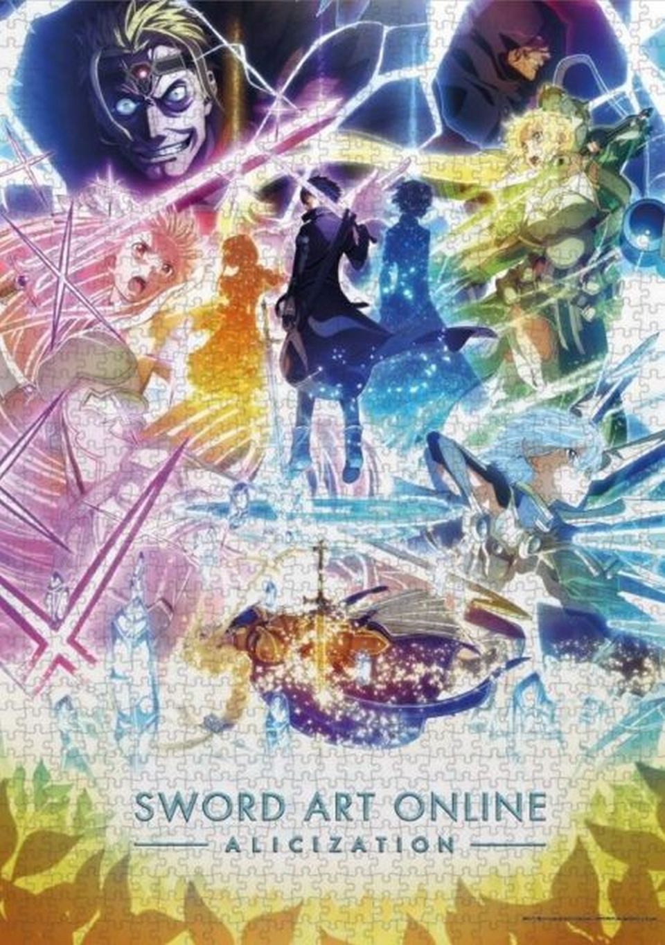 Crunchyroll Puzzle Puzzle - Sword Art Online - War of Underworld - 1000 Teile, 1000 Puzzleteile