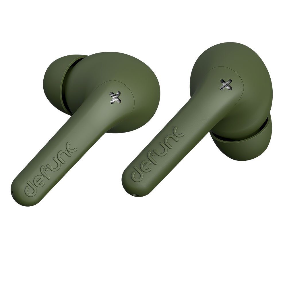 Defunc TRUE AUDIO InEar-Kopfhörer - Wireless In-Ear-Kopfhörer Grün Bluetooth wireless 