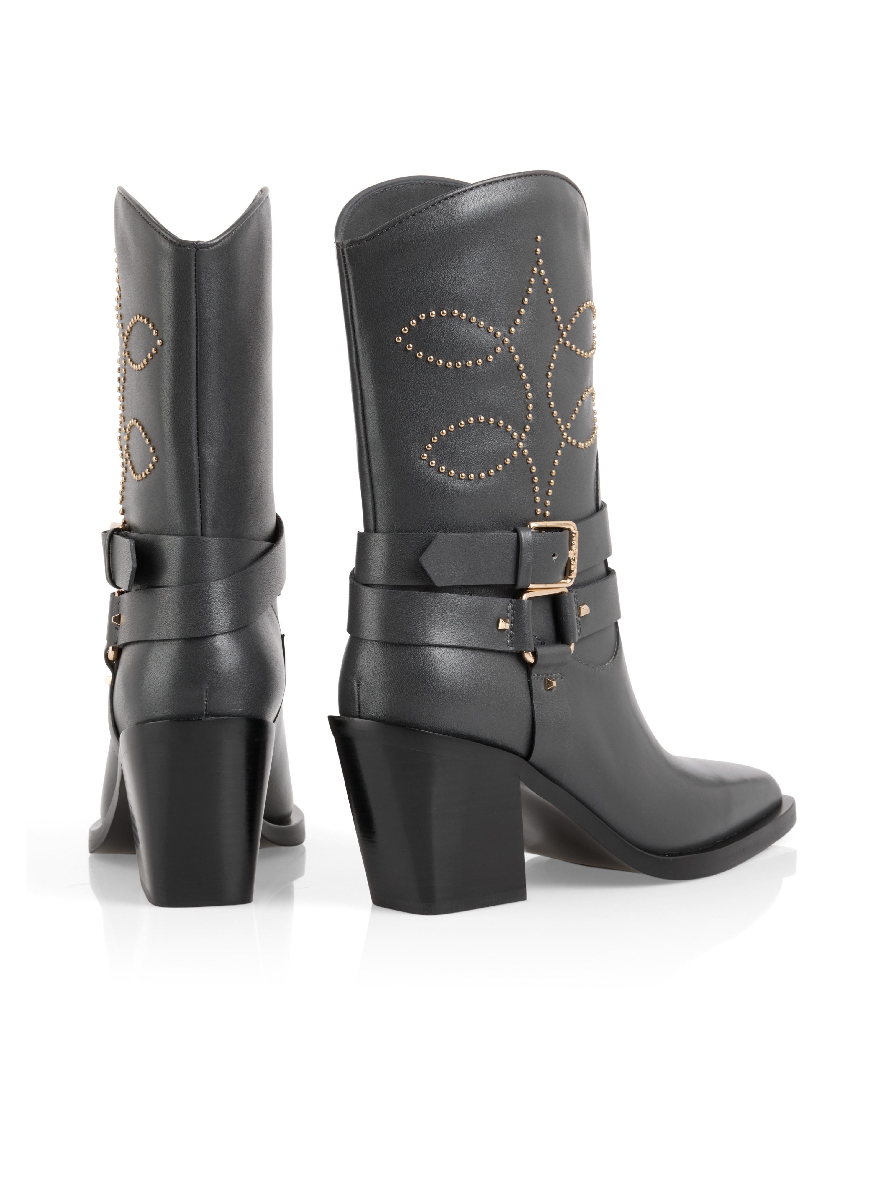 Marc Cain Collections Cowboy Stiefelette Westernboots, Bikerboots, Herbstboots zum Schlupfen