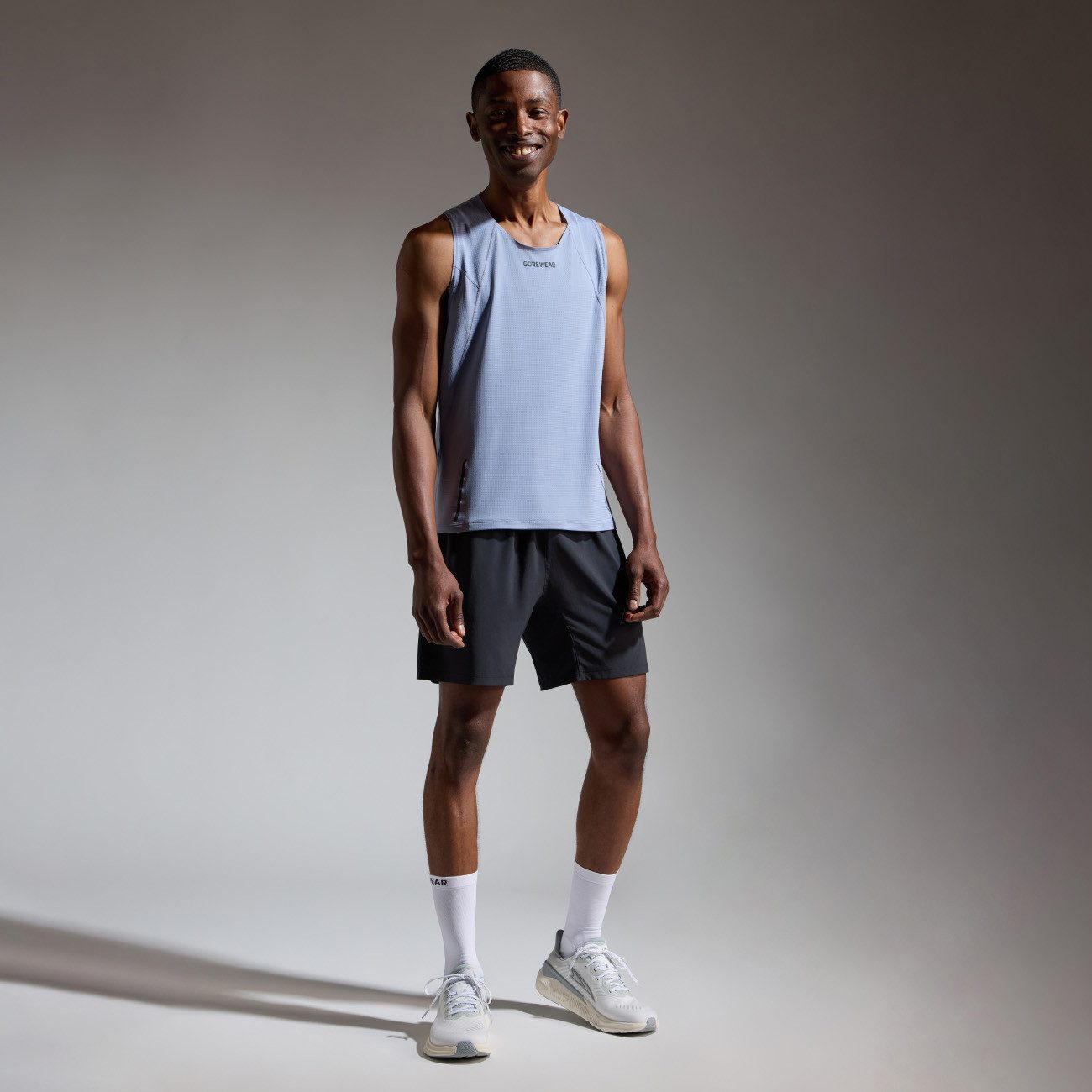 GORE® Wear Laufshirt Gore Wear Contest 2.0 Singlet Herren Amethyst Grey