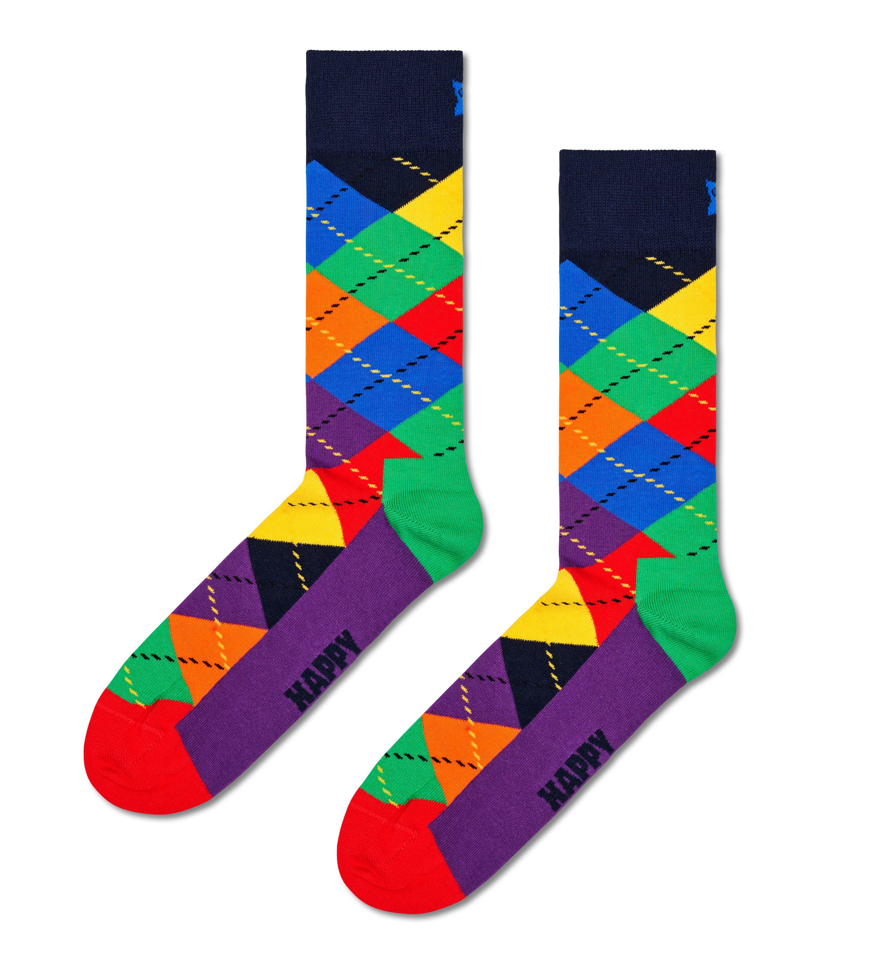 Navy Socks Socken Socken Set (Packung, Socks Multi-Color 4er Bunte Pack 4-Paar) im Happy Gift