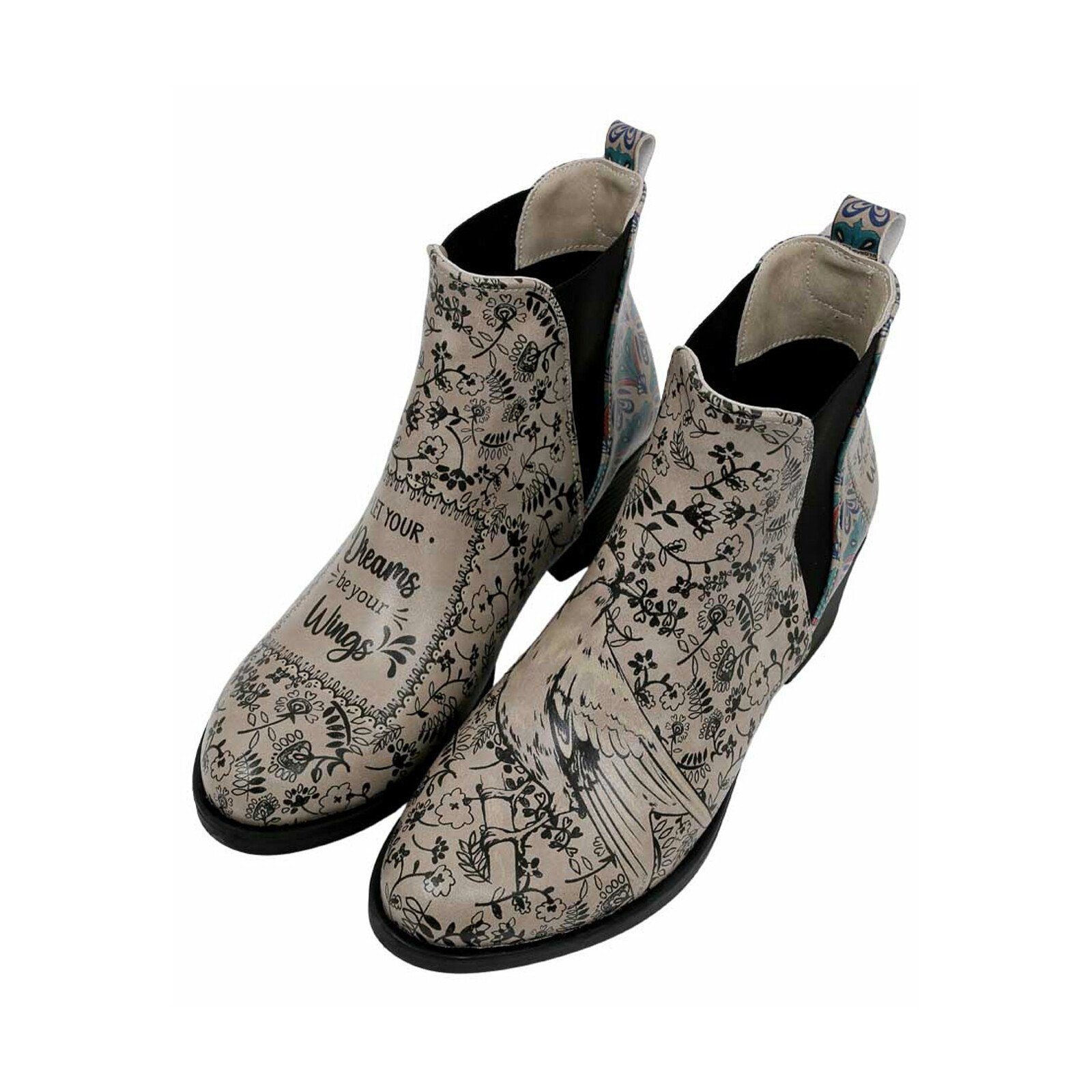 DOGO Let Your Dreams Be Your Wings Stiefelette Vegan
