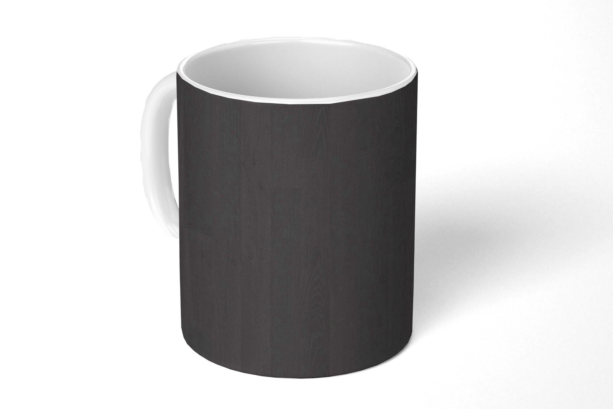 MuchoWow Tasse Regal - Schwarz - Muster, Keramik, Kaffeetassen, Teetasse, Becher, Teetasse, Geschenk