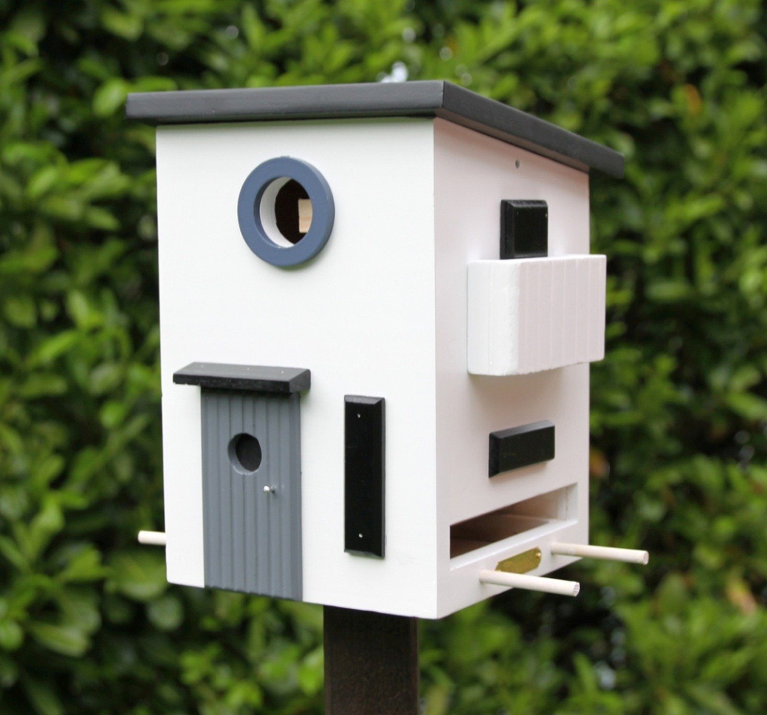 Wildlife Garden Vogelhaus Multiholk Futterhäuschen & Nistkasten in Einem