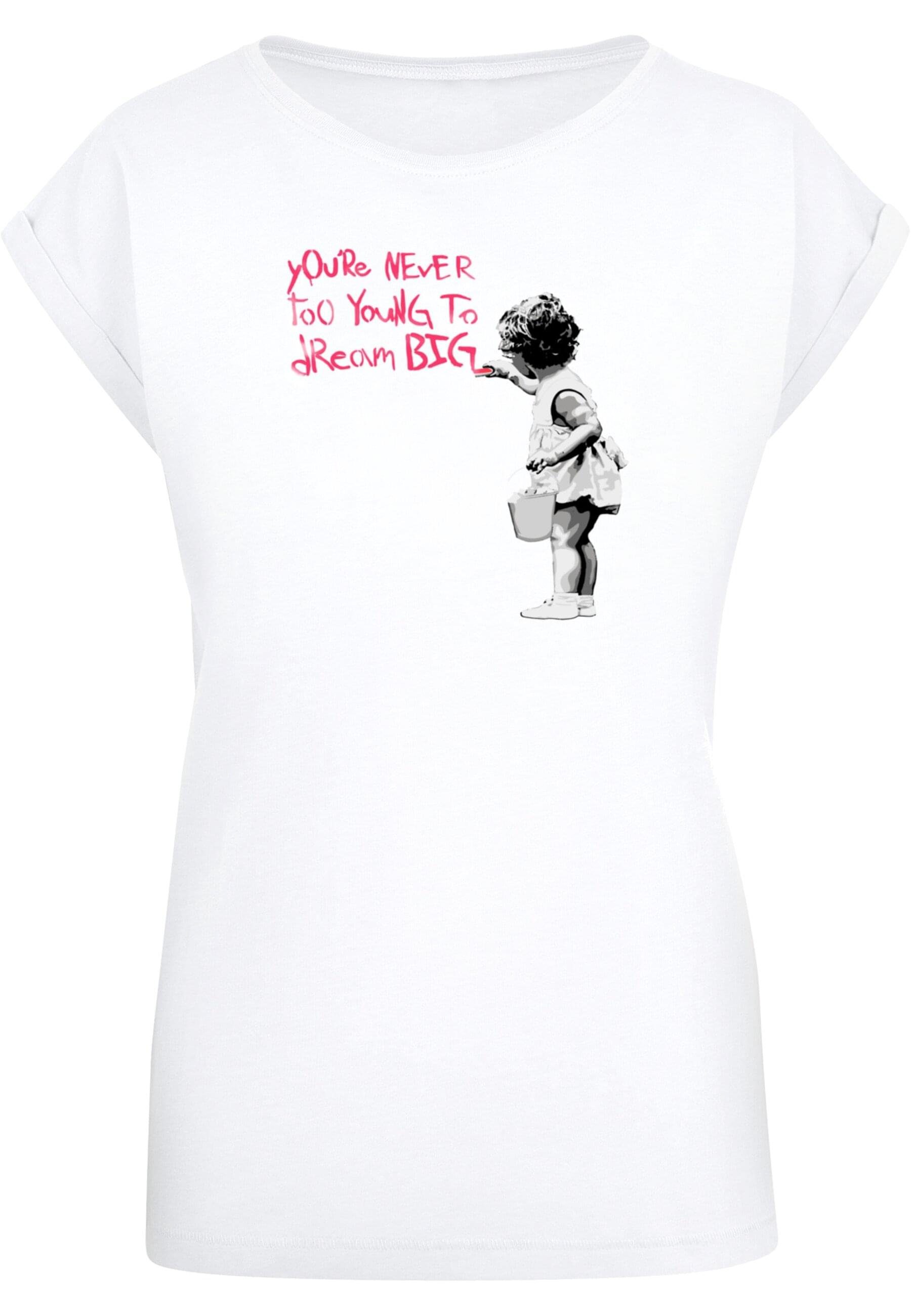 Merchcode T-Shirt Merchcode Damen Ladies Dream Big T-Shirt (1-tlg) günstig online kaufen