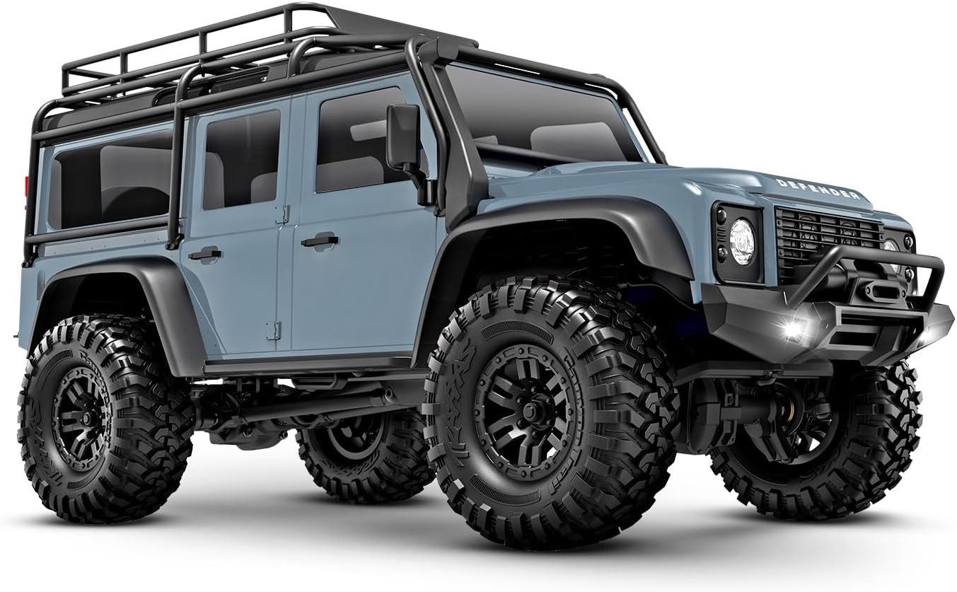 Traxxas Spielzeug-Auto Traxxas TRX-4M 1/18 LD Land Rover Defender X-BLAU