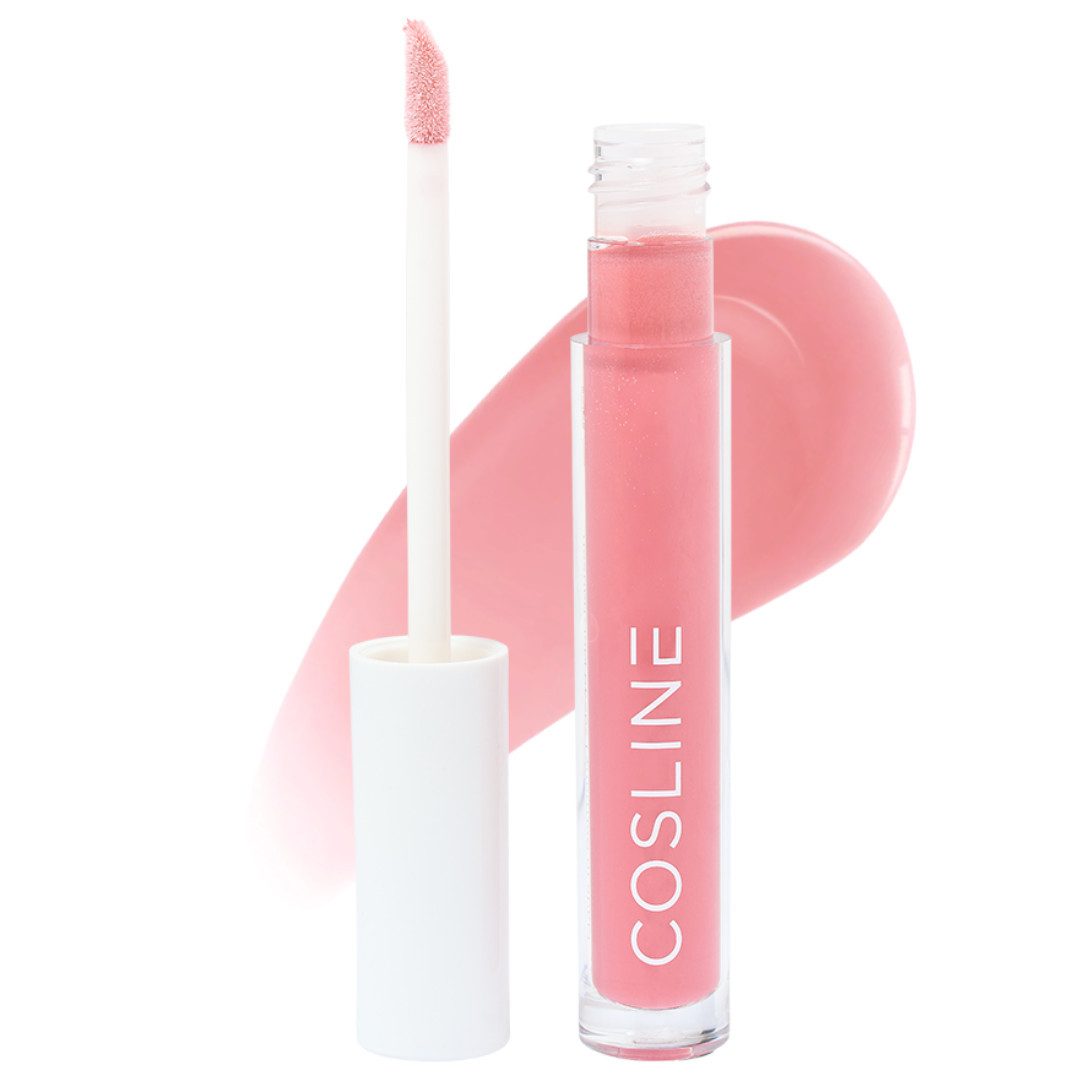 Cosline Cosmetics Lipgloss, mit wertvollen Ölen, pflegend, aufpolsternder Effekt, vegan