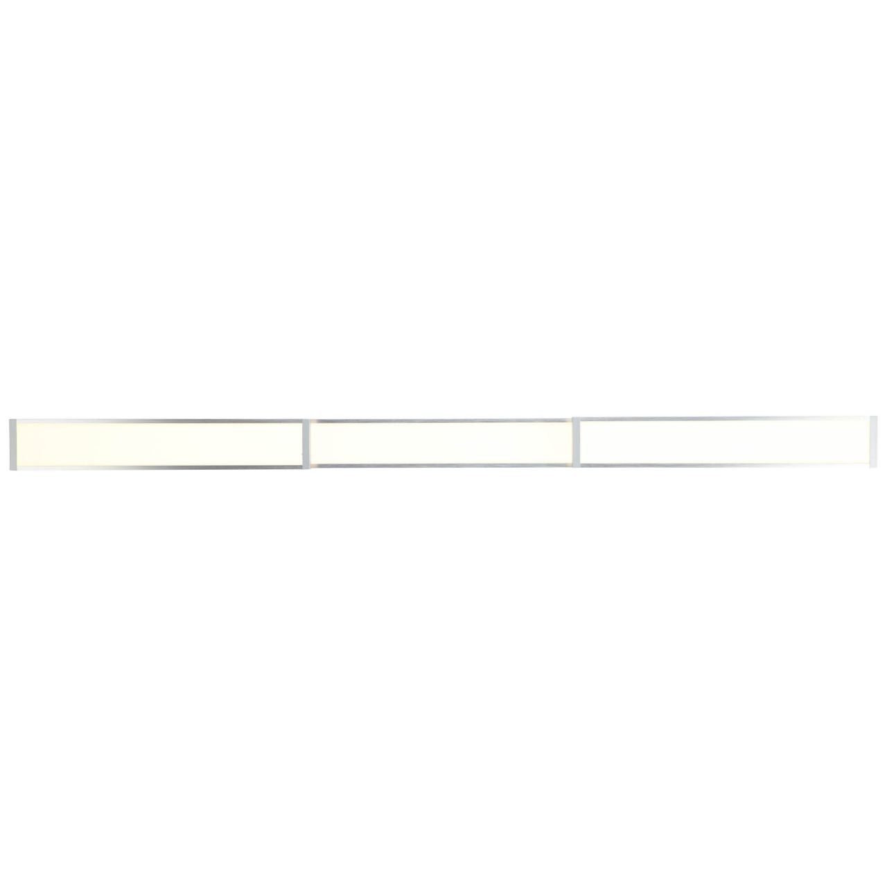 alu/weiß LED Entrance, easyDim Brilliant Entrance 116x7cm 3 3000K, Aufbauleuchte Lampe 1x Deckenaufbau-Paneel
