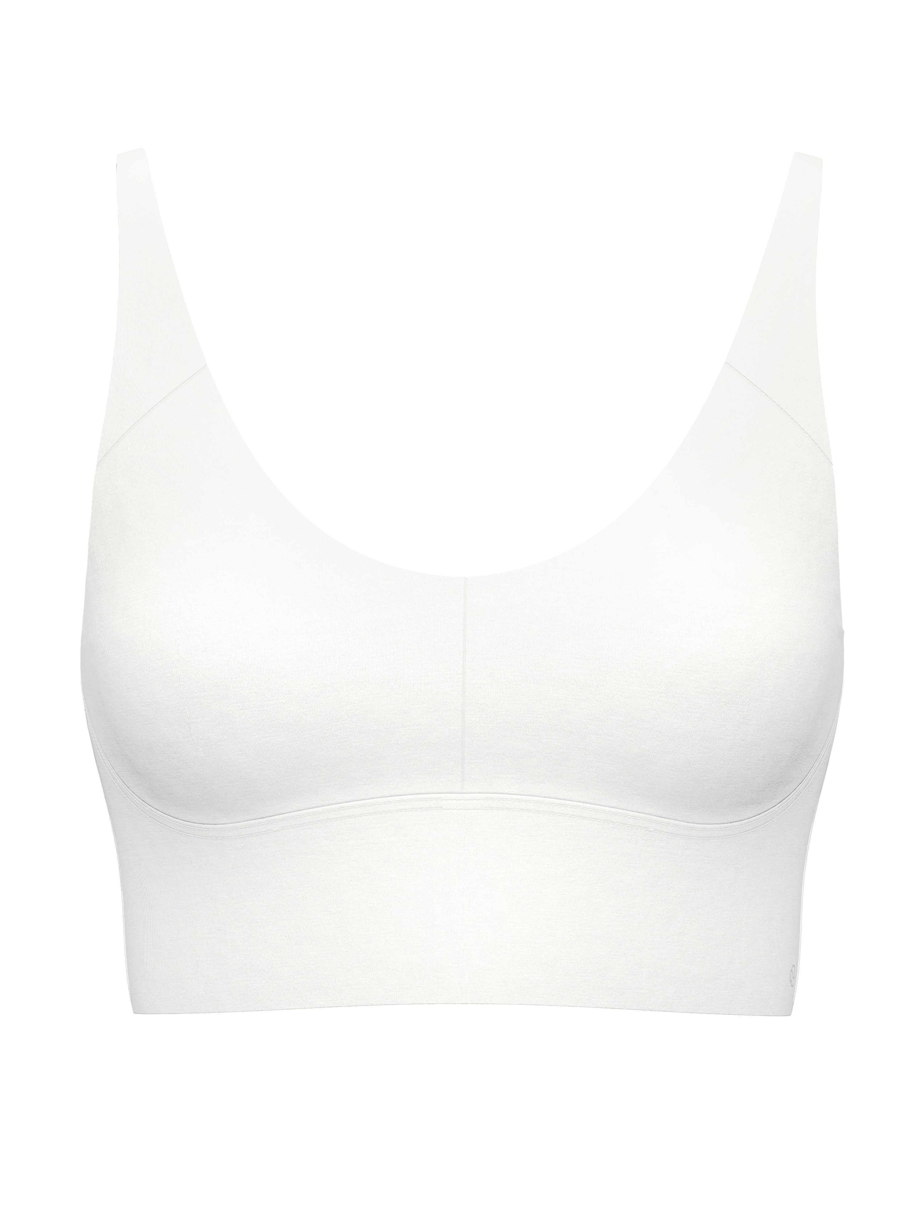CALIDA Bustier Natural Skin aus weicher Interlock-Qualität, atmungsaktiv, ohne Bügel