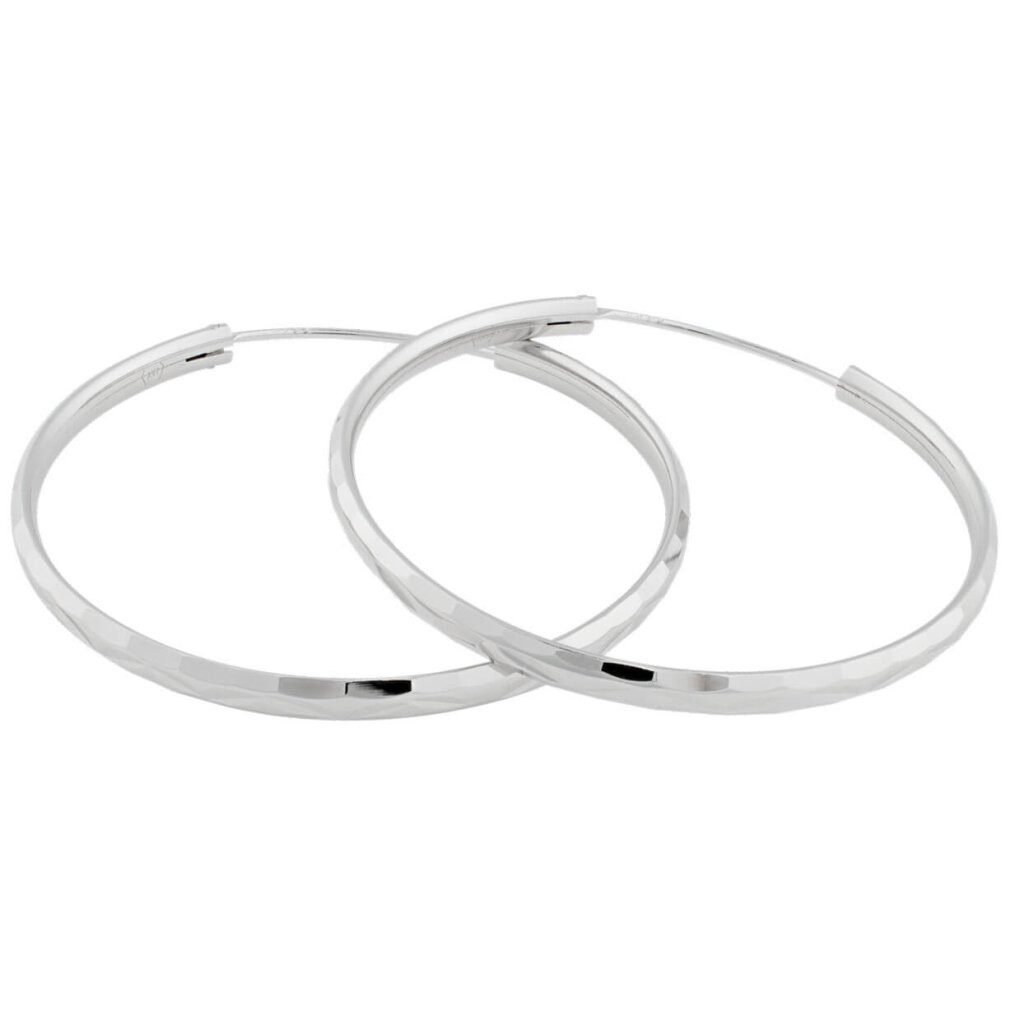 JVD Ohrring-Set Silver earrings rings SVLE0209XD500 - Diameter: 3 cm