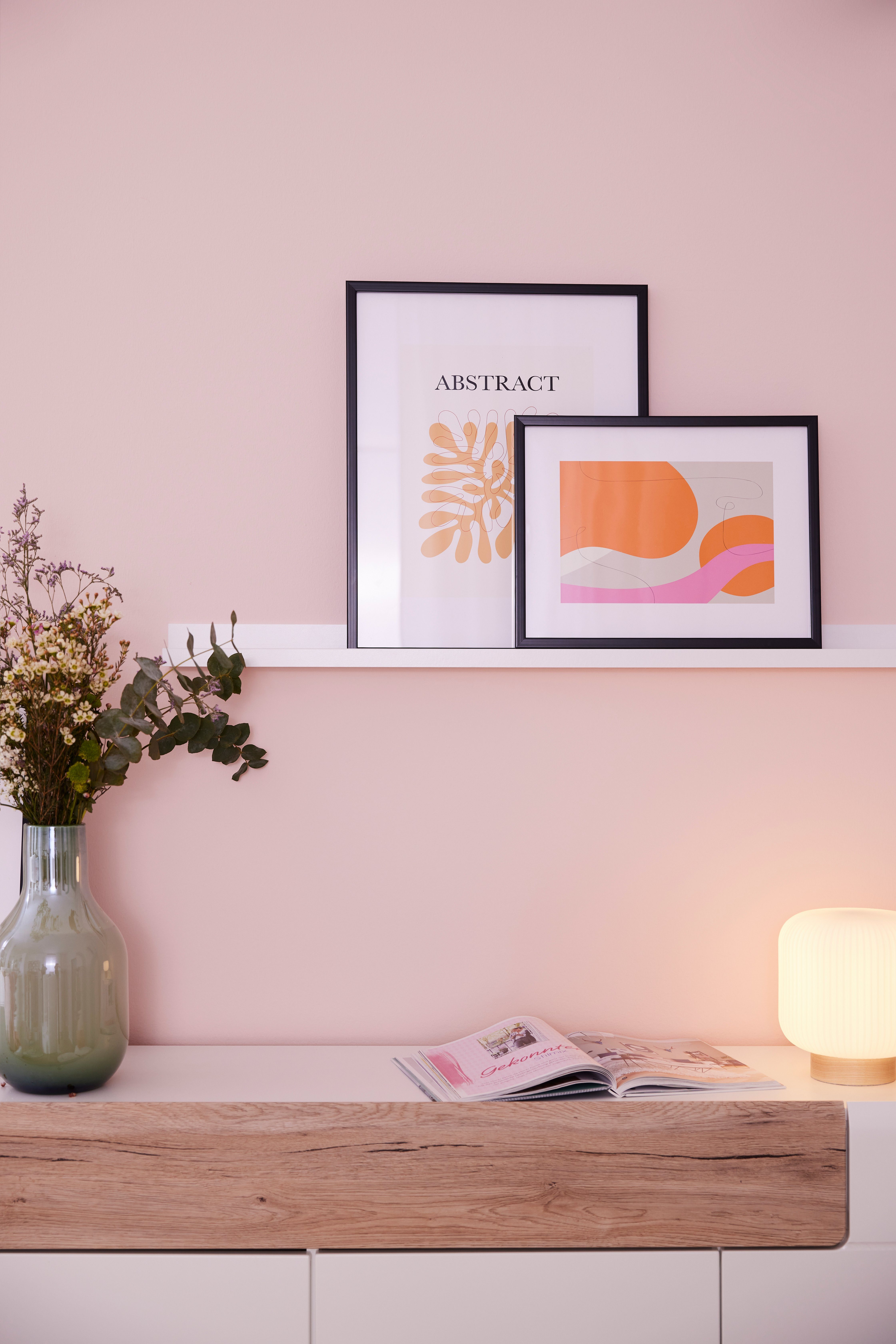 LeGer Home by Lena Gercke Bild Denise, Abstrakt, Figuren, Gemälde, Kunst (1 St), HD Premium Poster-Druck inkl. Holzrahmen