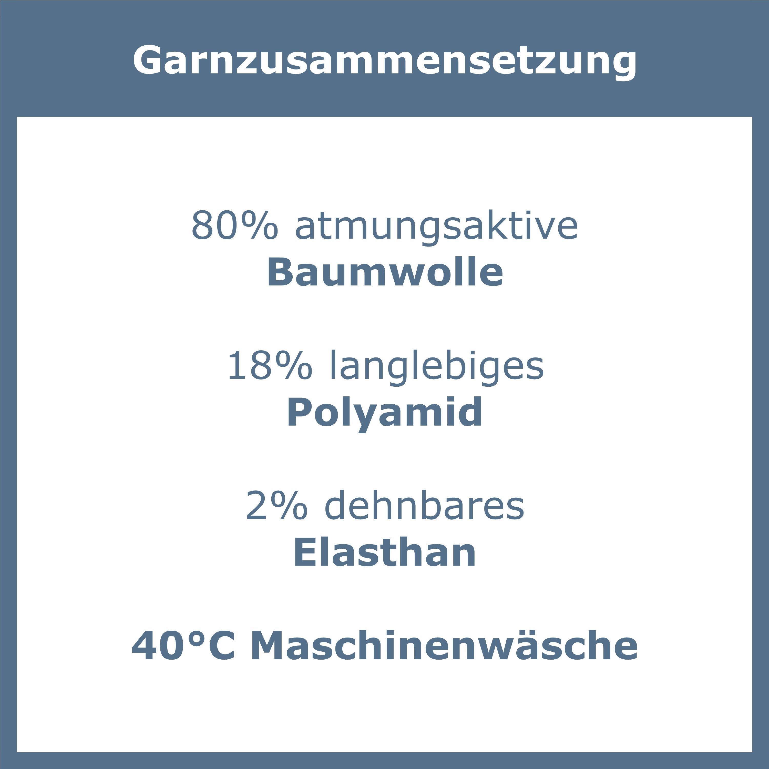 ca·wa·so Socken für Damen & Herren - bequem & weich - aus doppelt gekämmter Baumwolle (10 Paar) Socken in schwarz, bunt, grau, blau und weiteren Farben