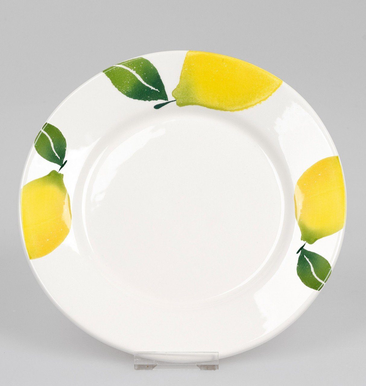 formano Frühstücksteller Lemongarden, Mehrfarbig H:3cm D:22cm Keramik | Frühstücksteller