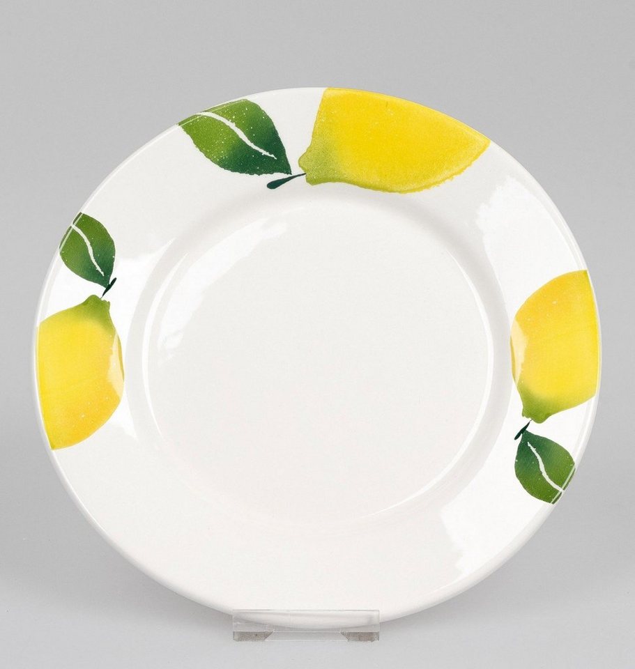 formano Frühstücksteller Lemongarden, Mehrfarbig H:3cm D:22cm Keramik
