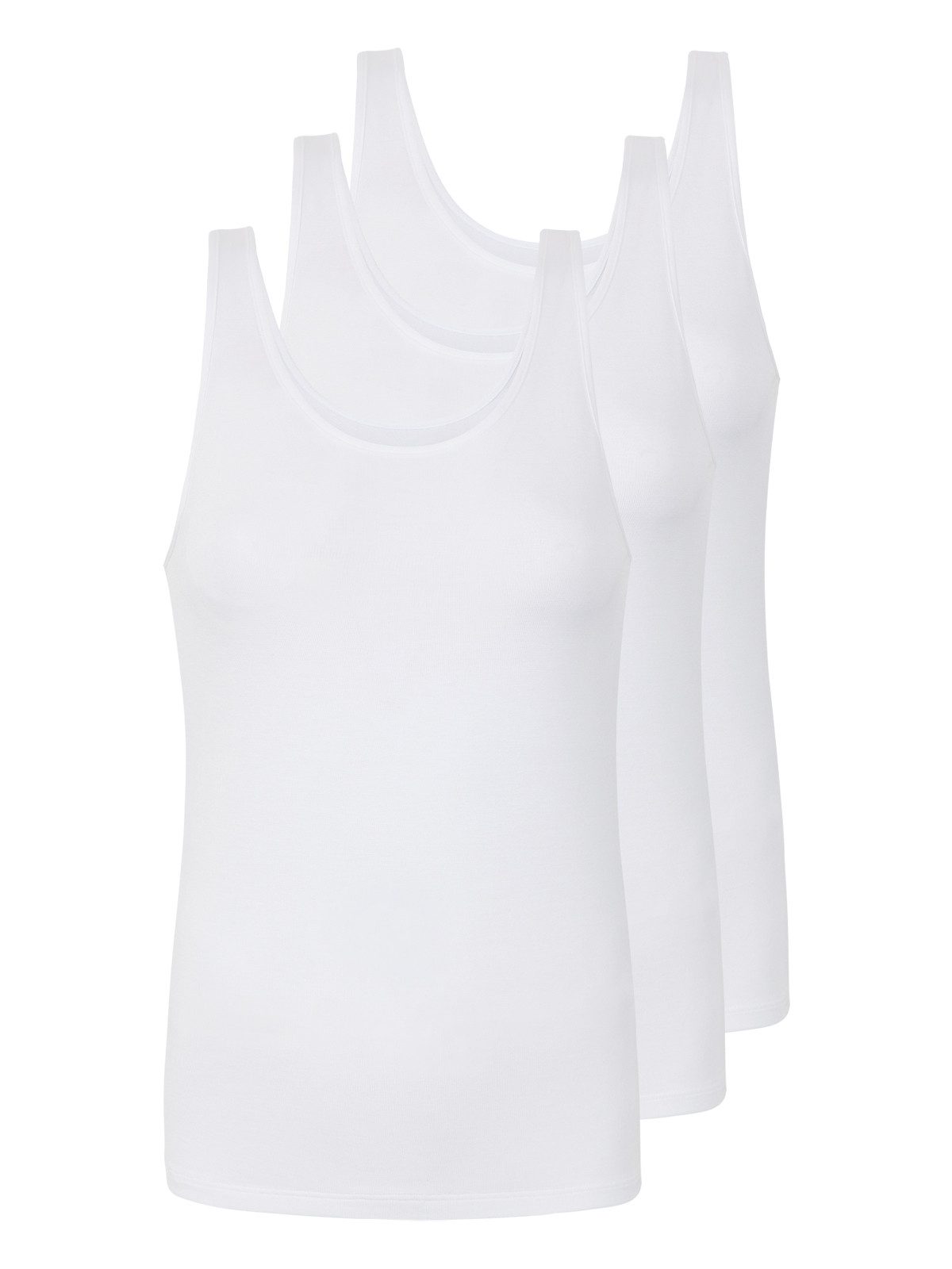 Schöller Achseltop 3er Pack Damen Achseltop Viskose (Packung, 3-St) -