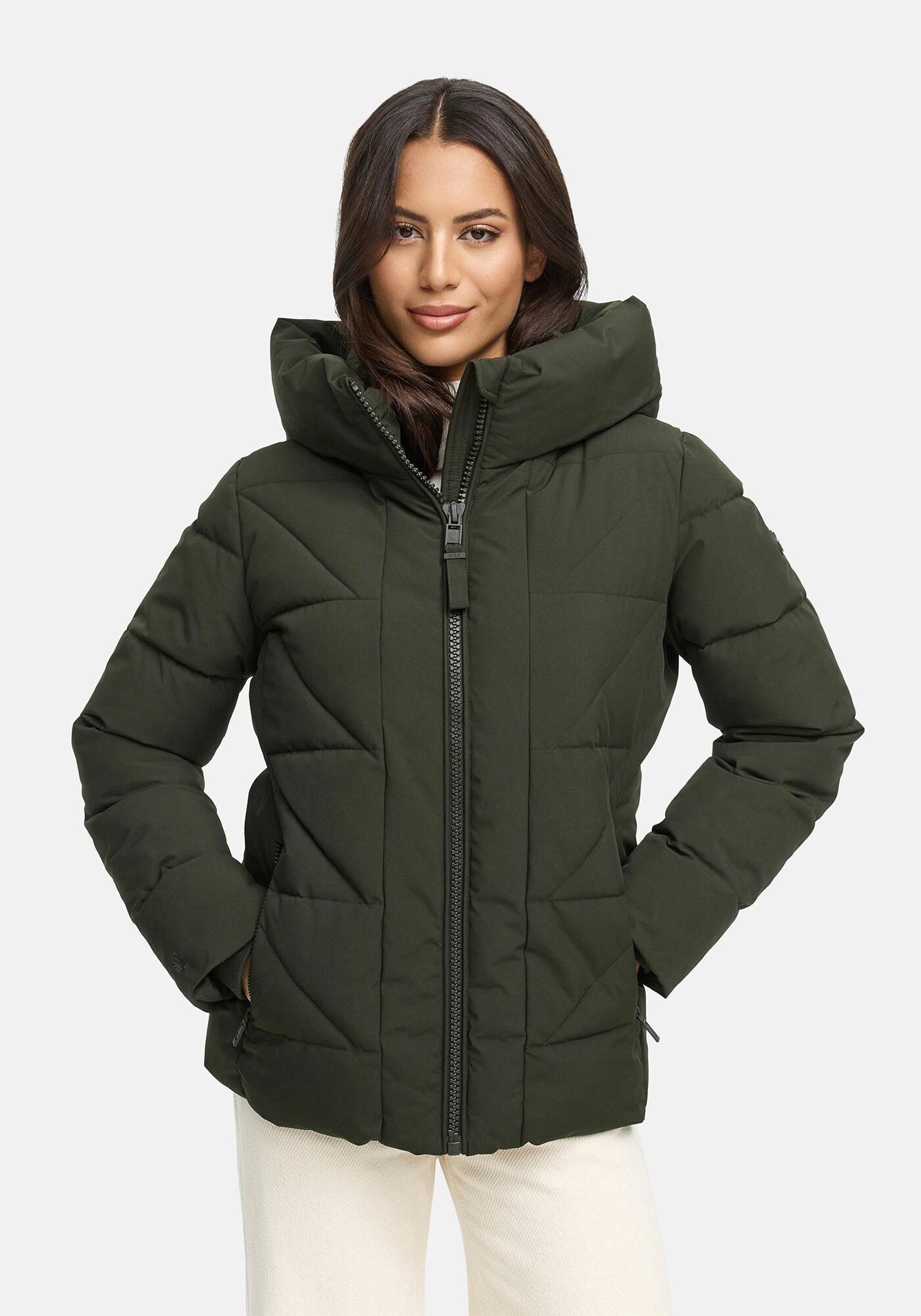 Marikoo Winterjacke Kuschelnasee mit extra hohem günstig online kaufen