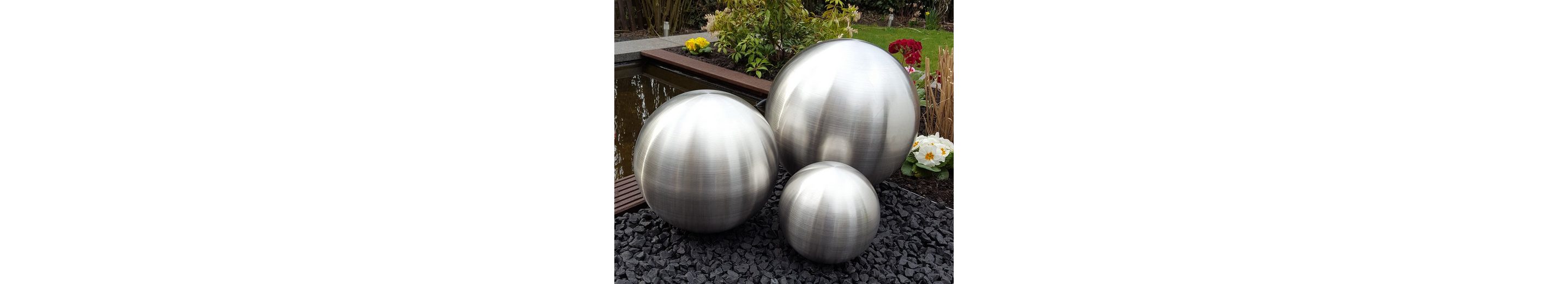 Jürgen Bocker GartenAmbiente Dekokugel »Dekorationskugel Edelstahl