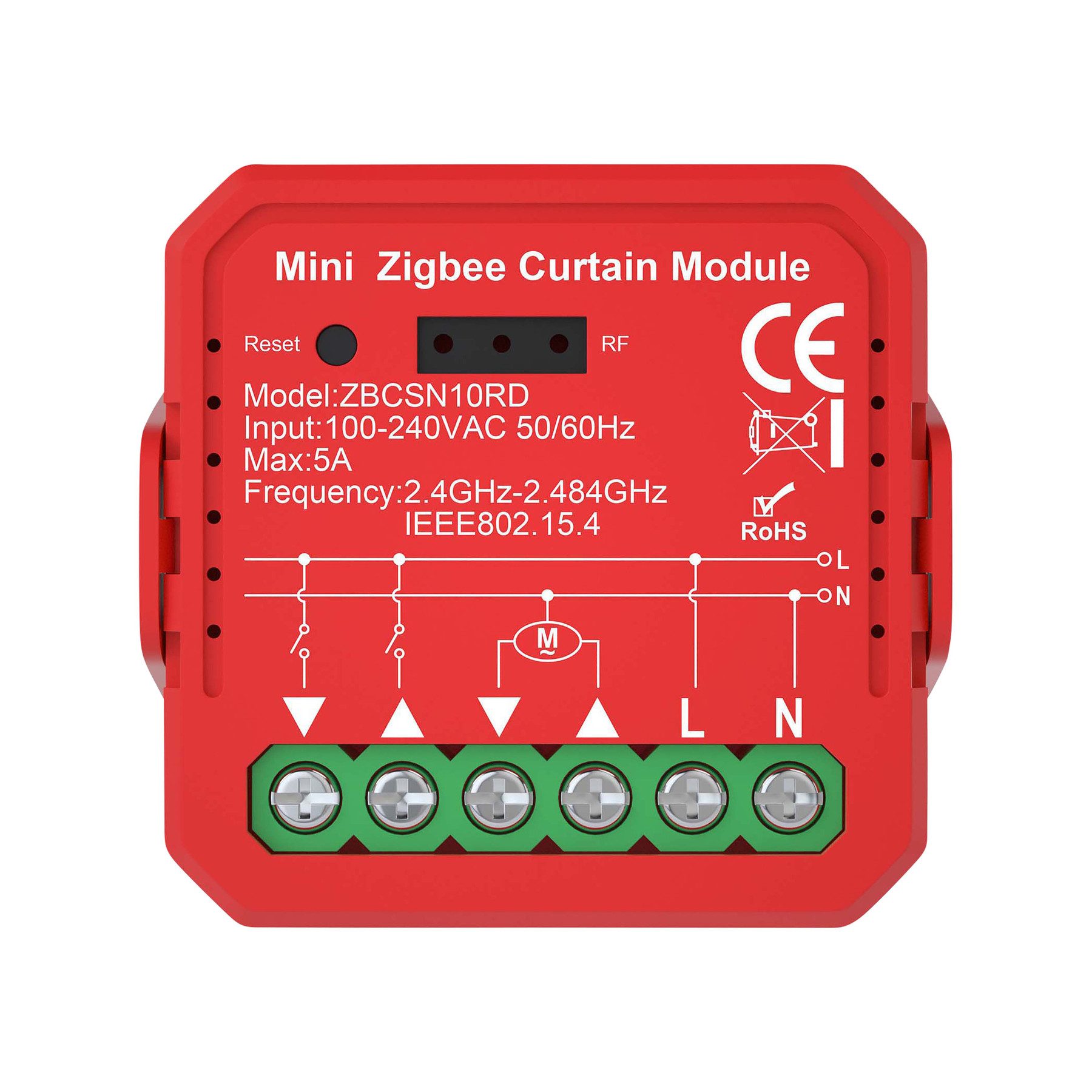 Smart-Home-Gurtwickler NEDIS Power Switch Einbaumodul, Schalter, Rolläden/Jalousinen