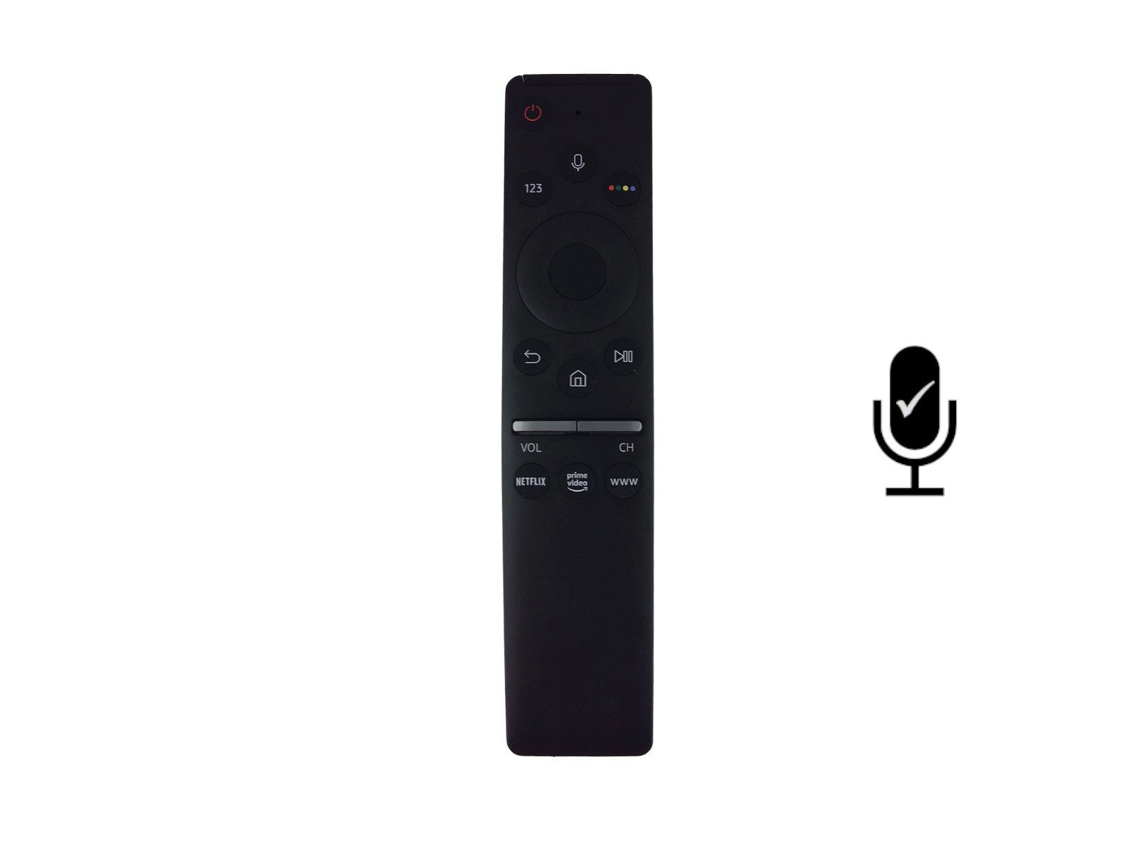 azurano Ersatz für SAMSUNG BN59-01312M, VOICE Universal-Smart-TV-Fernbedienung