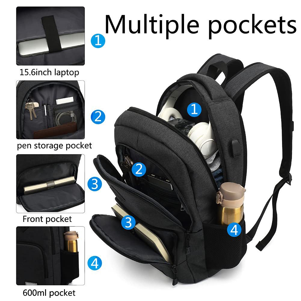 TANTOMI Laptoprucksack Handgepäck Rucksack Herren, Laptop günstig online kaufen