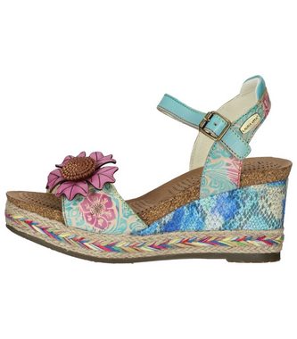 LAURA VITA Sandalen Leder Keilsandalette