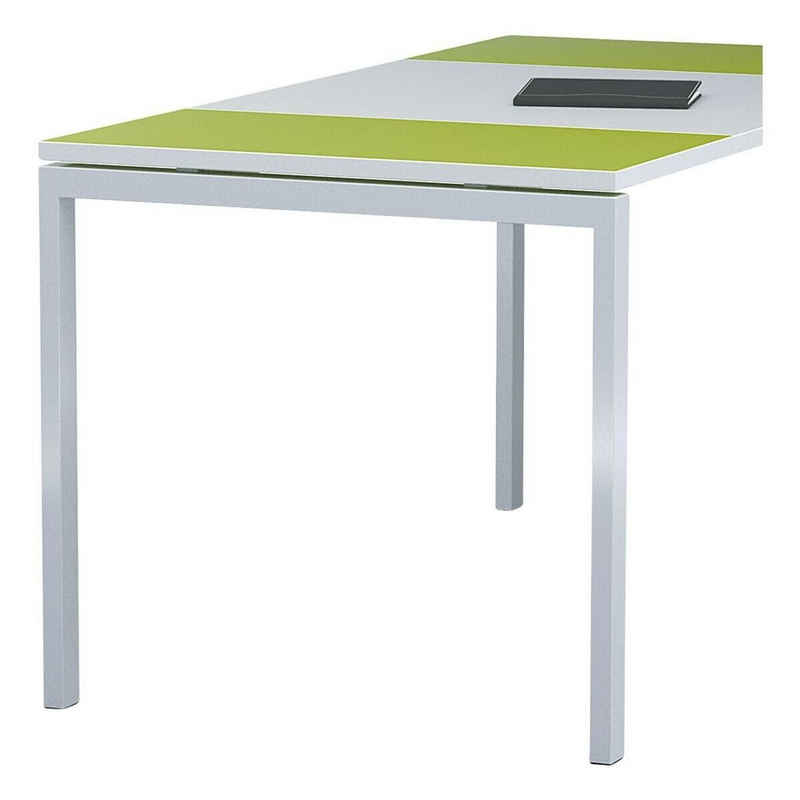 EASYOFFICE Schreibtisch easyOffice, mit farbigen Außenflächen und ABS-Kanten