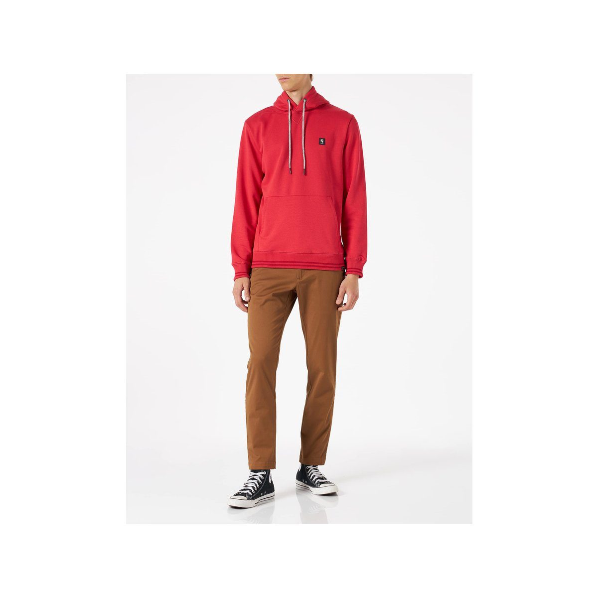 Garcia Sweatshirt rot sonstiges (1-tlg)