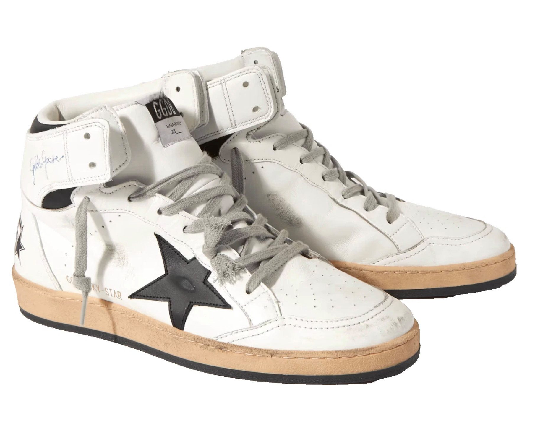 GOLDEN GOOSE Herren Sky-Star High-Top Leder, günstig online kaufen