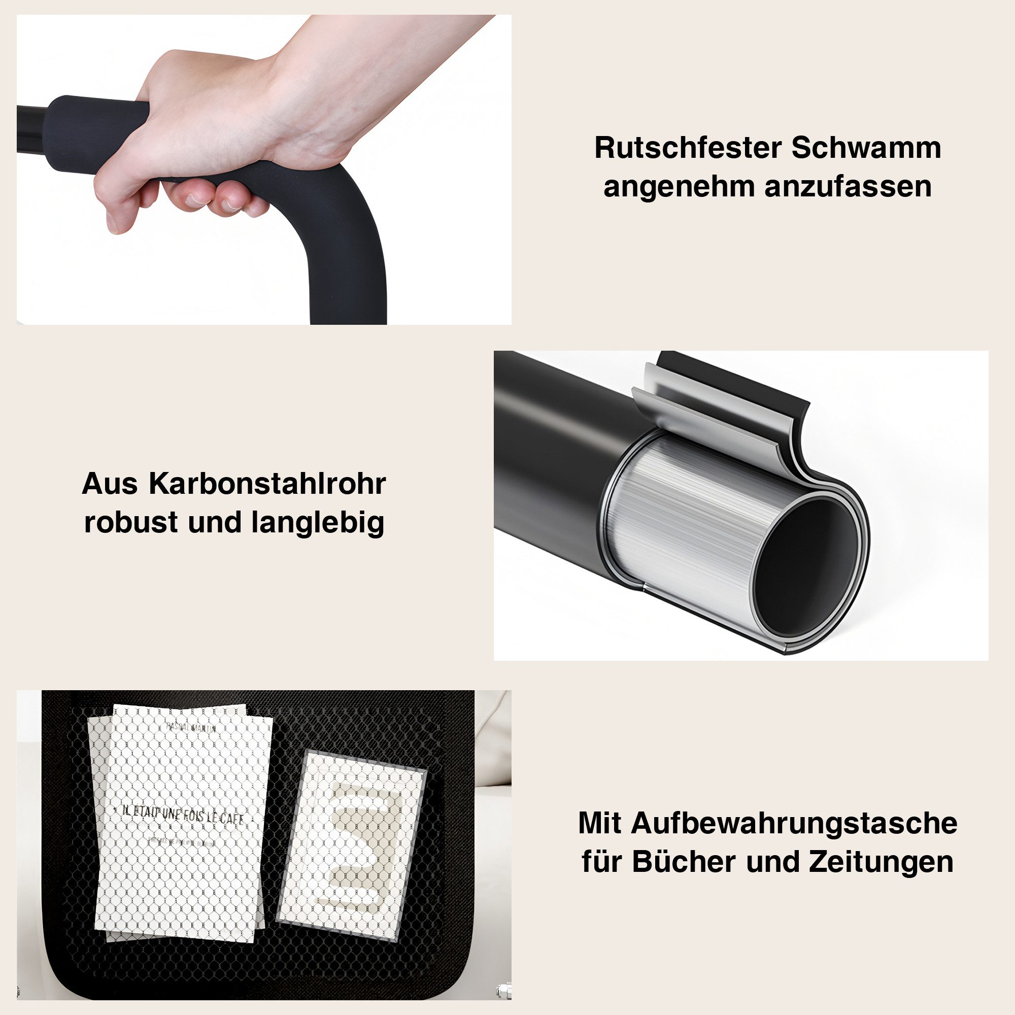 SEHAUSEU Bett - Aufstehhilfe Aufstehhilfe Bettschutzgitter verstellbar Einstiegshilfe