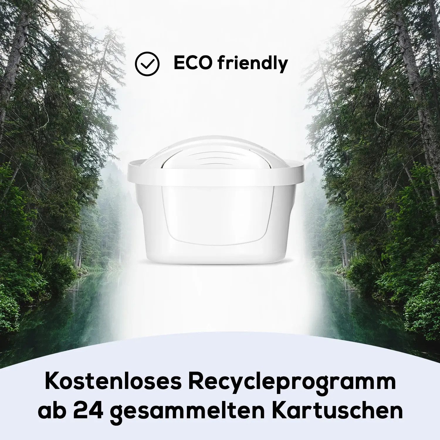 PerloPur Kalk- und Wasserfilter Unimax Pack 12 passend für Brita Maxtra Plus Systeme, Zubehör für Brita Maxtra u. Maxtra+ Filter Kartuschen