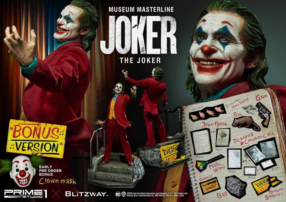 Prime 1 Studio Sammelfigur Prime One Studio The Joker Museum Masterline 1/3 Joker 70 cm Statue Bo