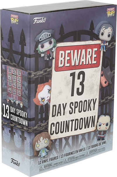 Funko Adventskalender Funko Adventskalender Pocket POP 13 Day Spooky Countdown Halloween Hor