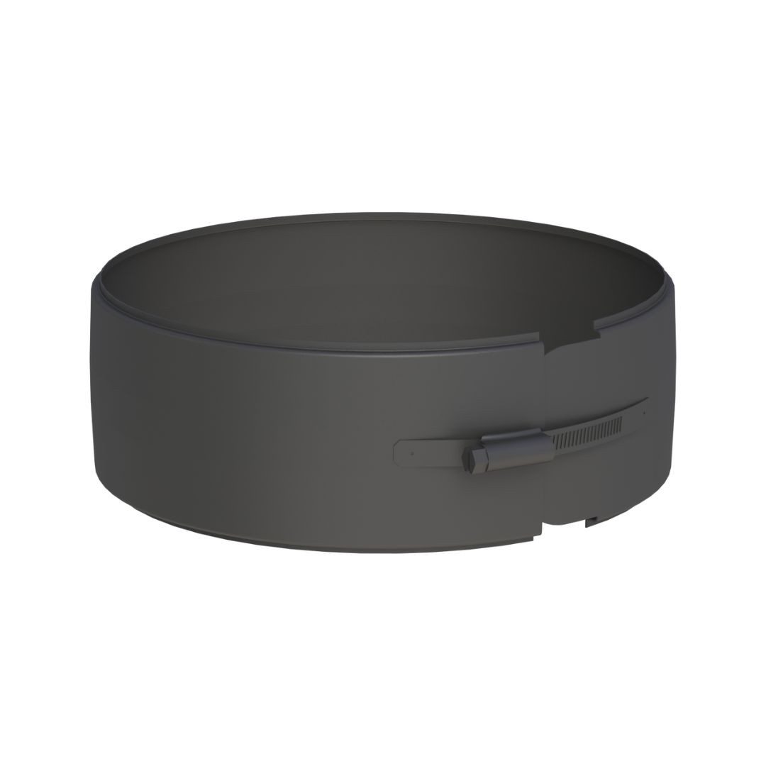 Jeremias Schornstein DW-Black Ø 130 mm Klemmband, Ø 130 mm